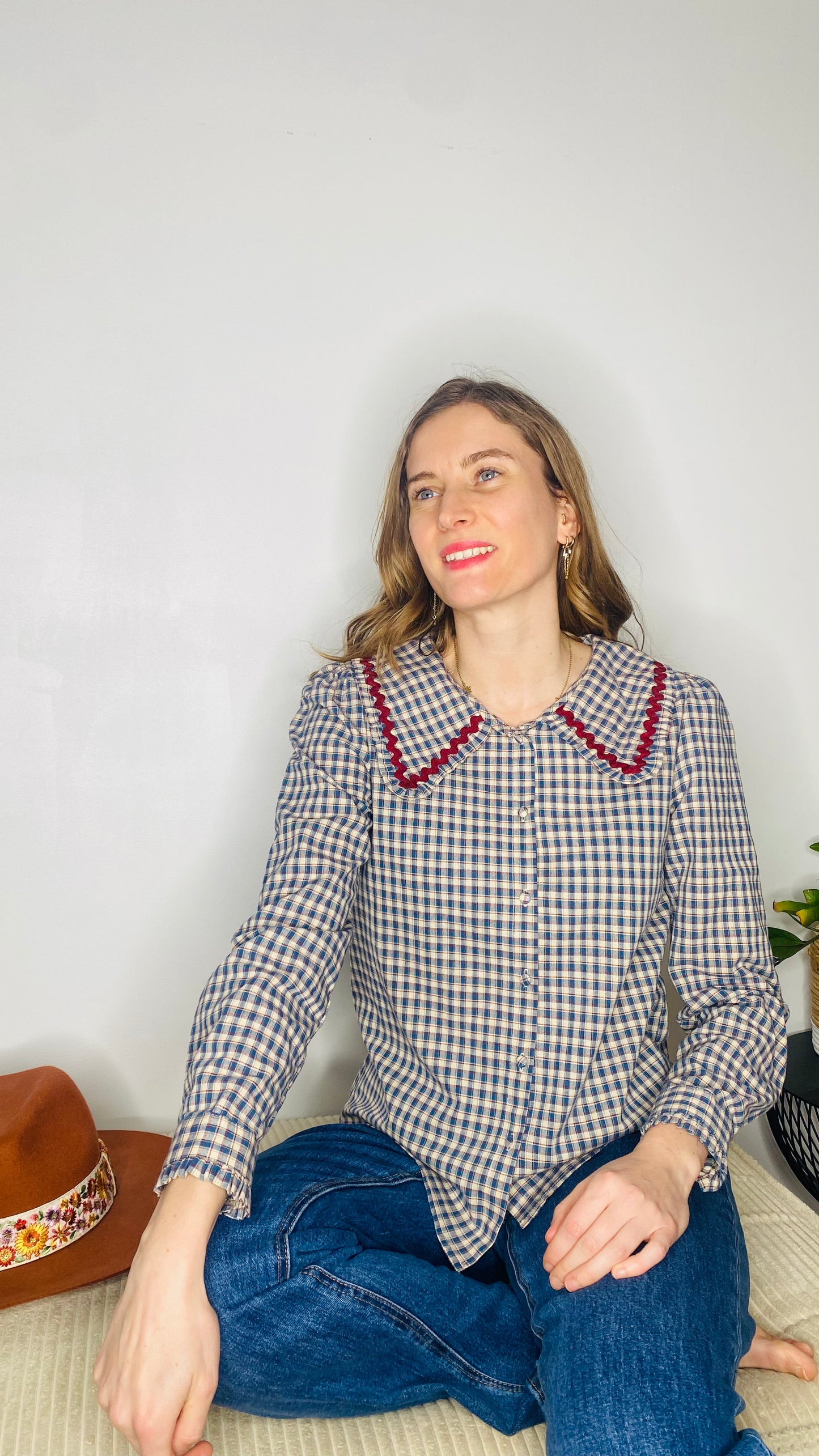 Chemise Solène à carreaux - Margothe