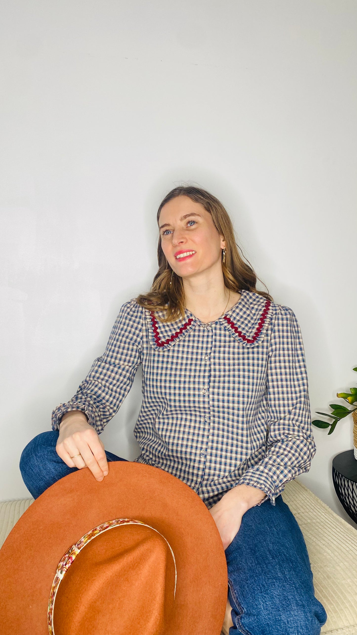 Chemise Solène à carreaux - Margothe