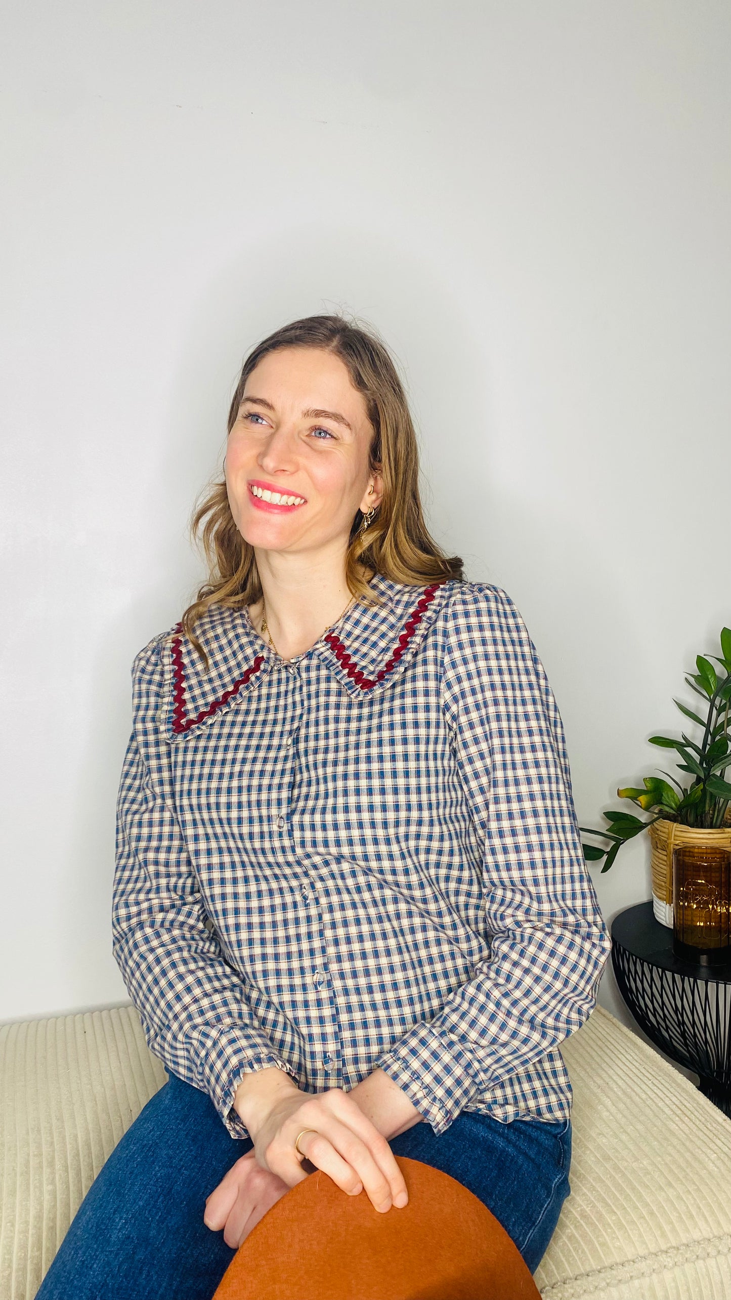 Chemise Solène à carreaux - Margothe