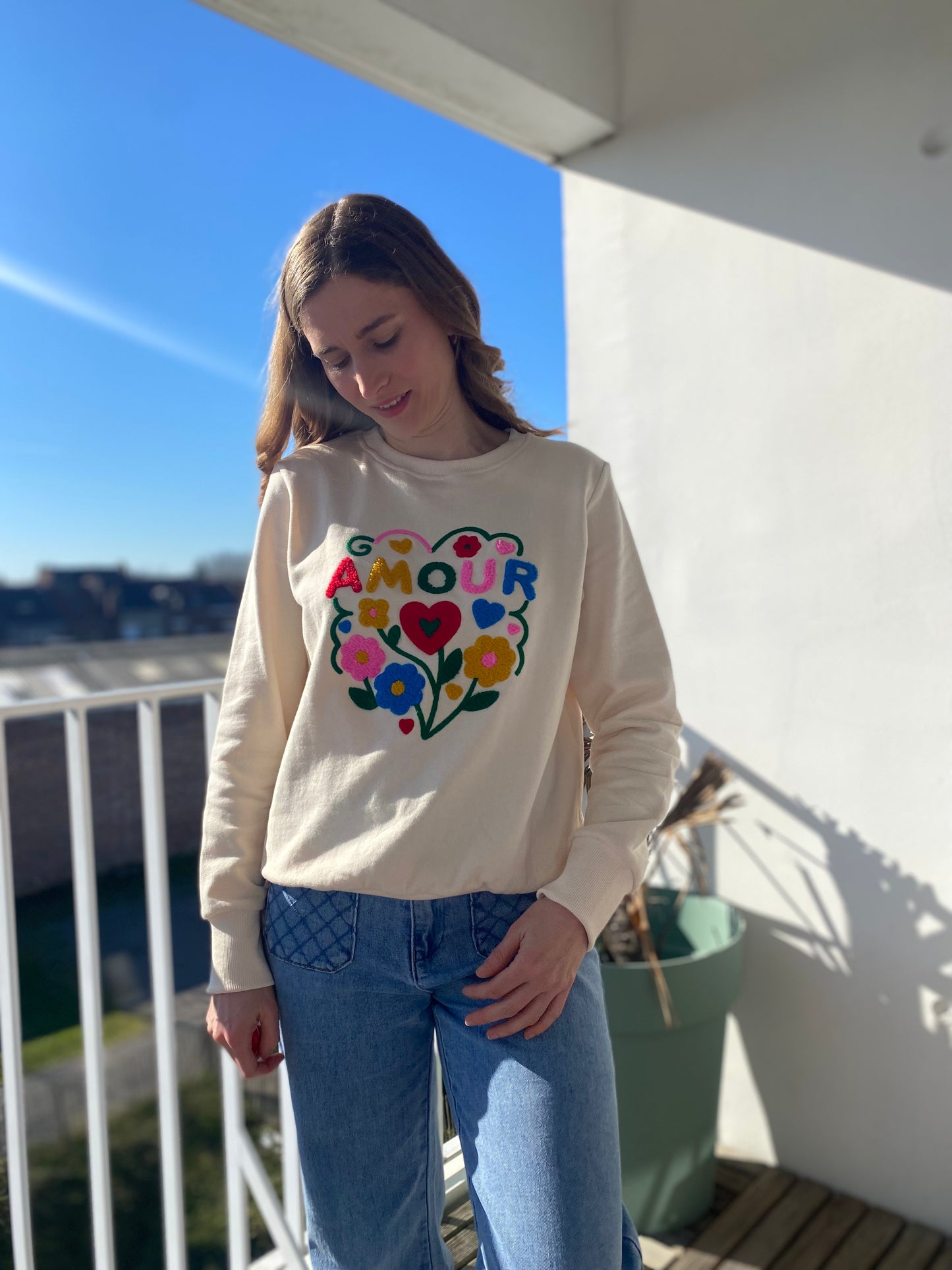 Sweat Amour fleurs