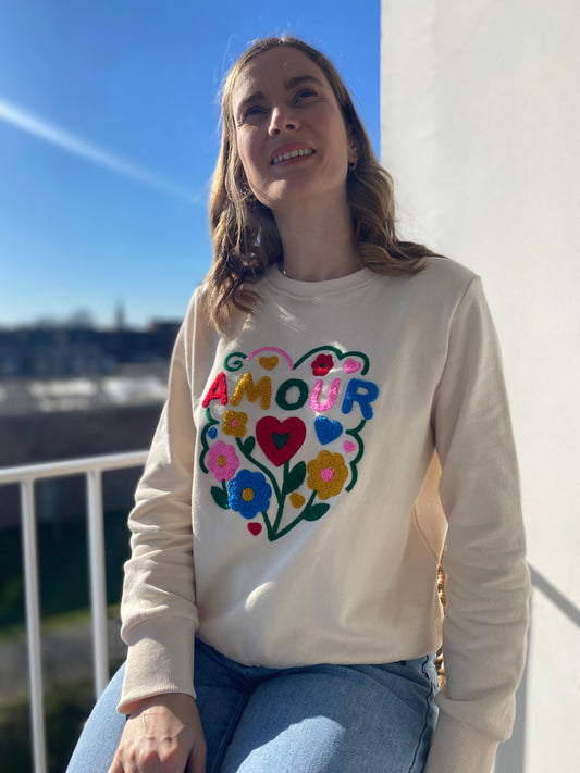 Sweat Amour fleurs
