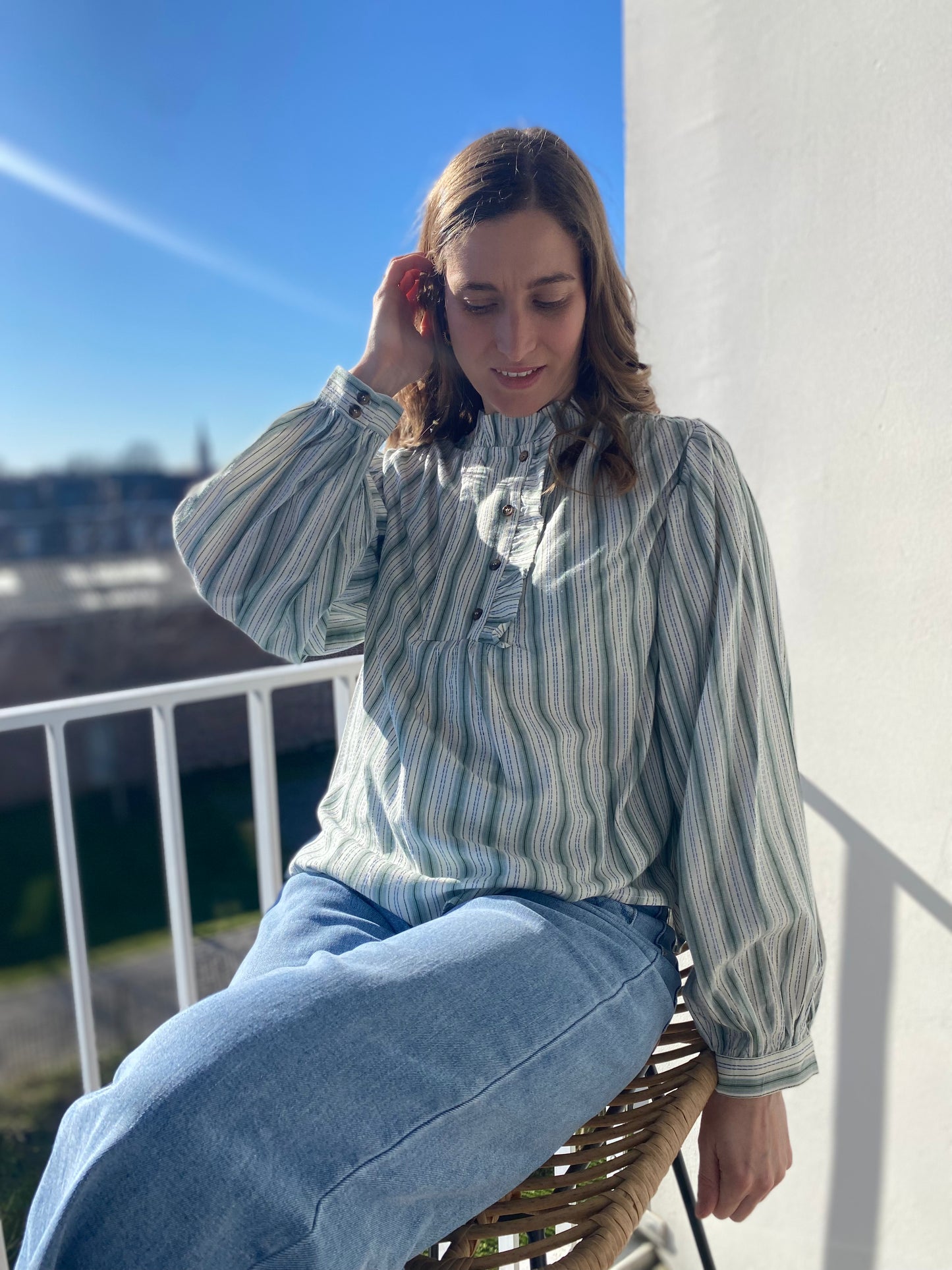 Blouse Servane verte