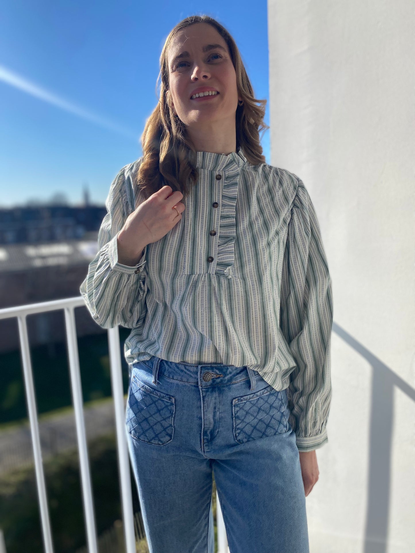 Blouse Servane verte