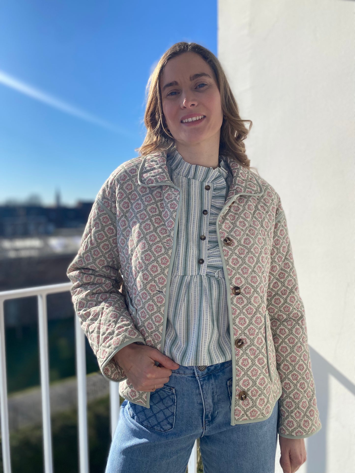 Veste Gabeline verte