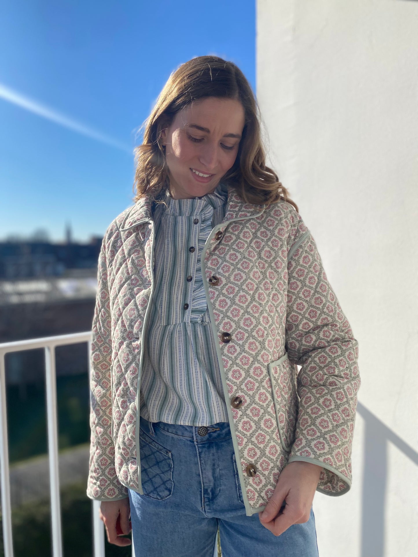 Veste Gabeline verte