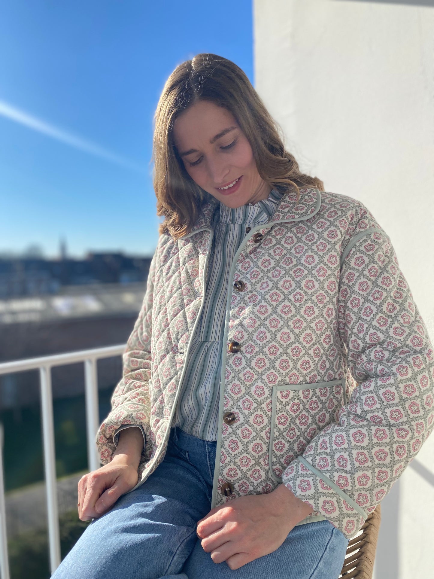 Veste Gabeline verte