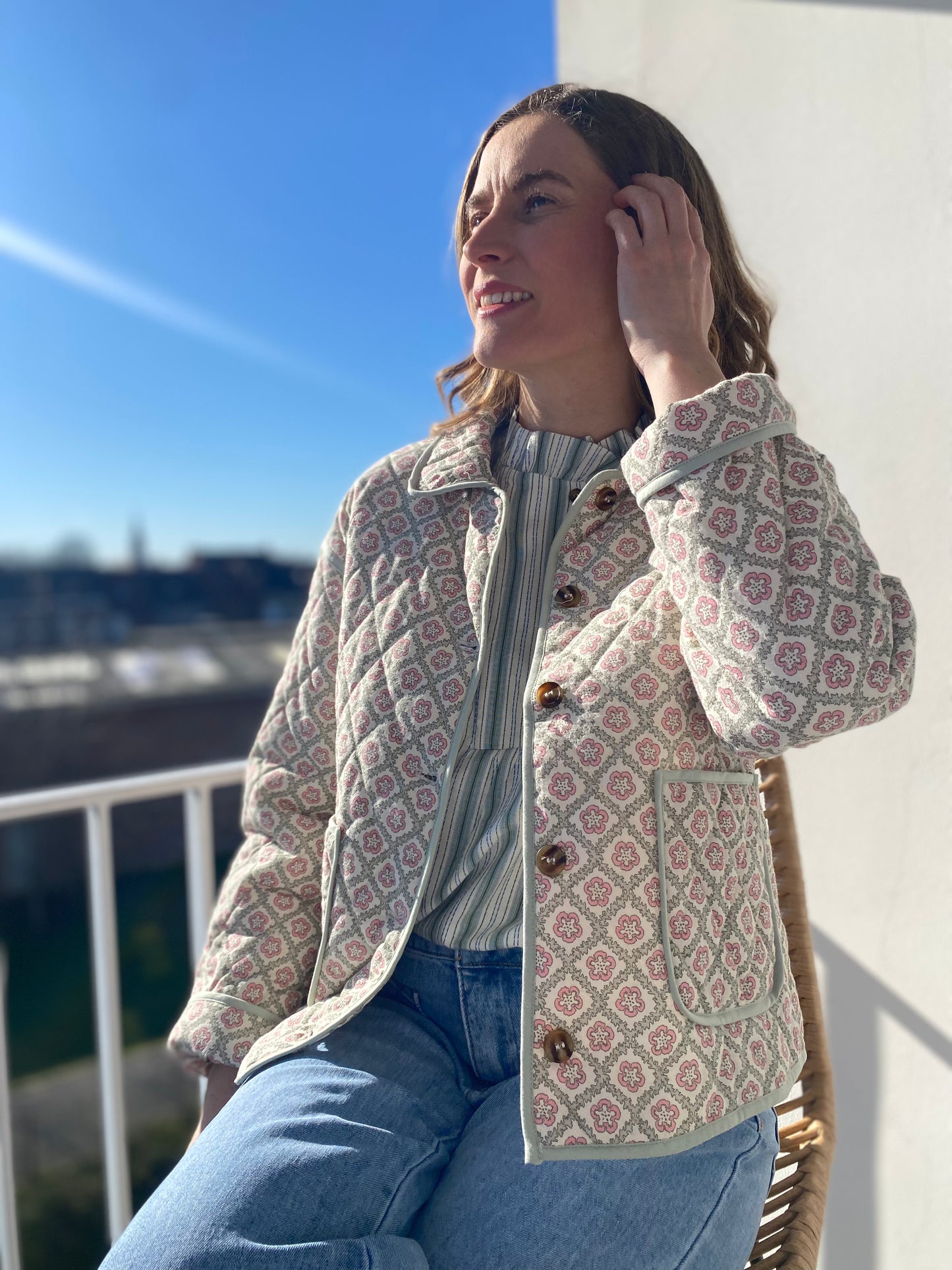 Veste Gabeline verte