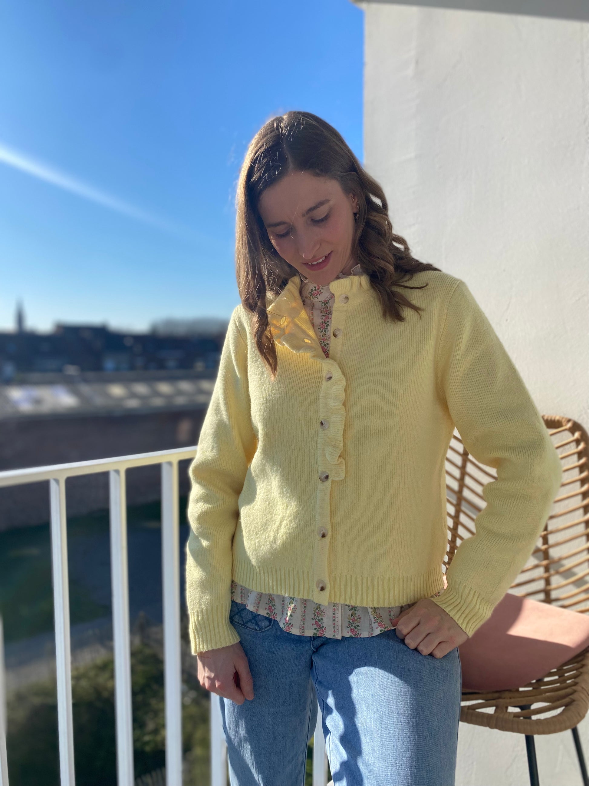 Gilet Freda jaune - Margothe