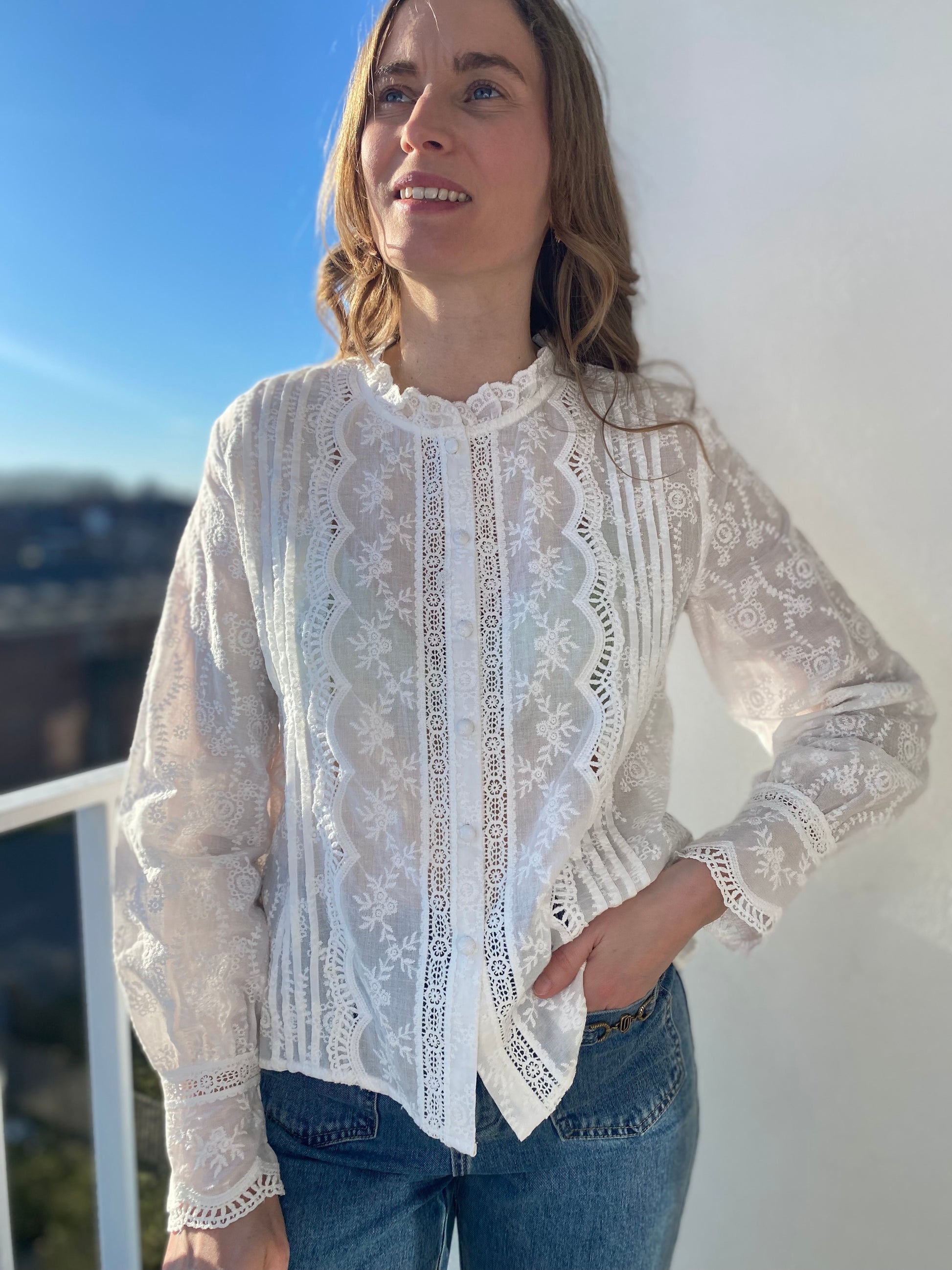 Chemise blanche Mélina - Margothe