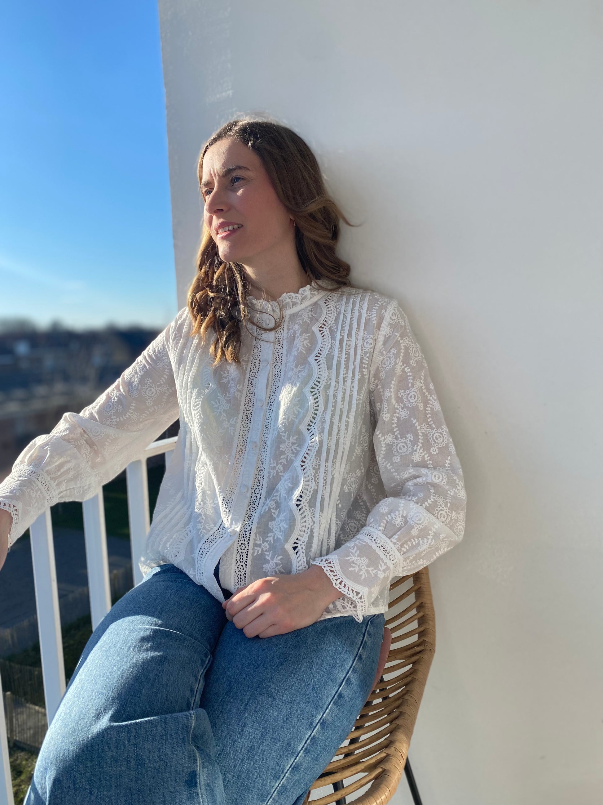 Chemise blanche Mélina - Margothe