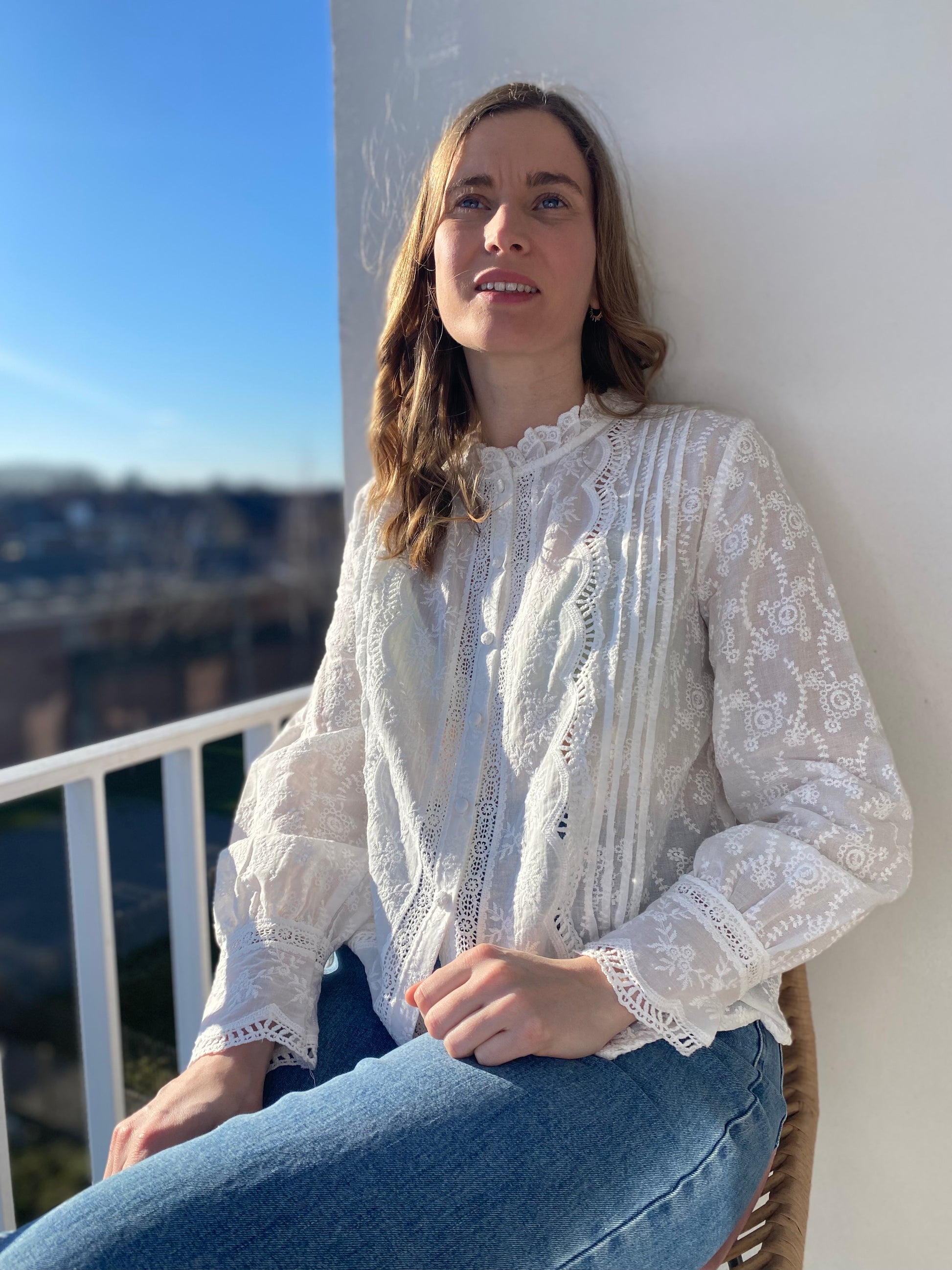 Chemise blanche Mélina - Margothe