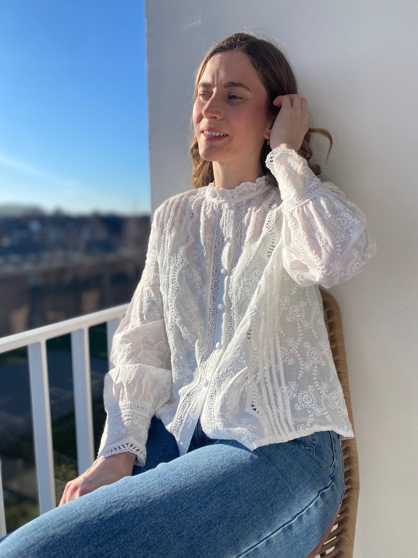Chemise blanche Mélina - Margothe