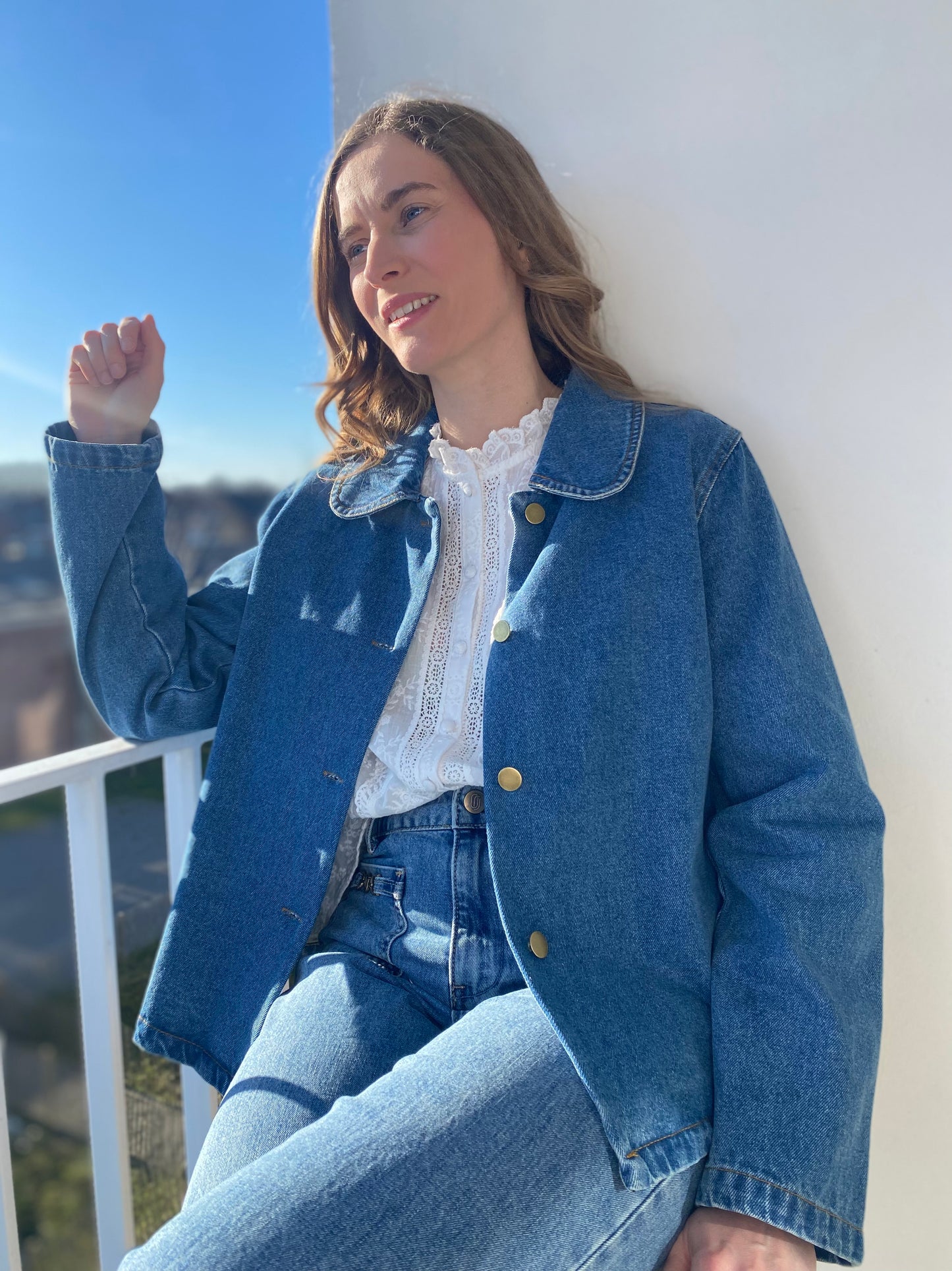 Veste en jean Rosalie - Margothe