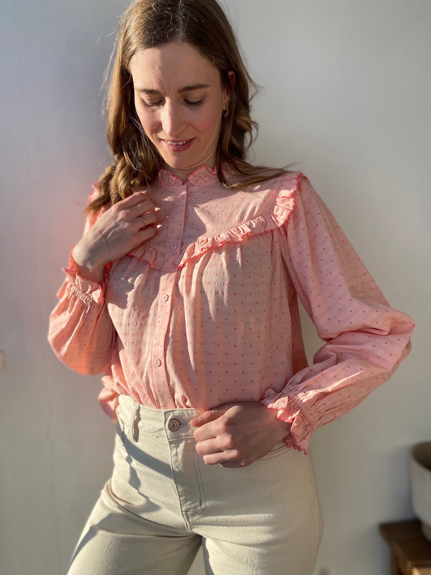 Chemise Heart rose - Margothe