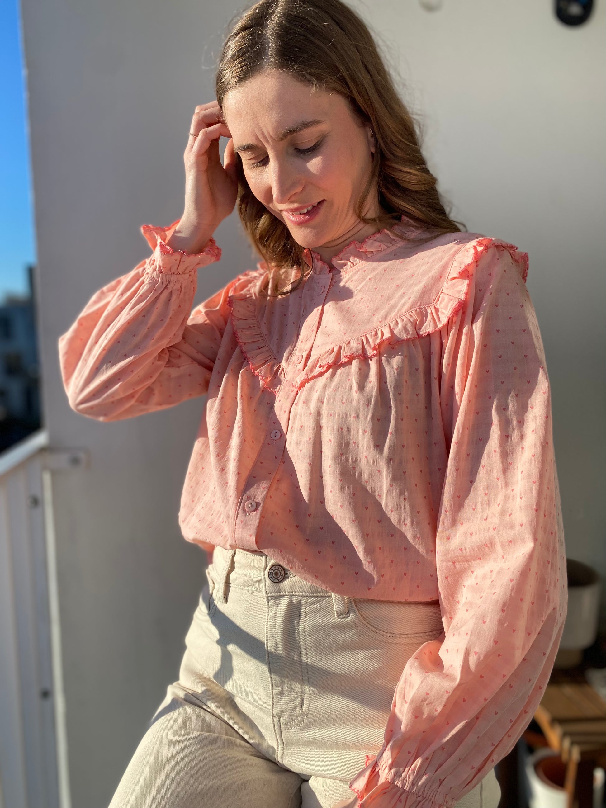 Chemise Heart rose - Margothe
