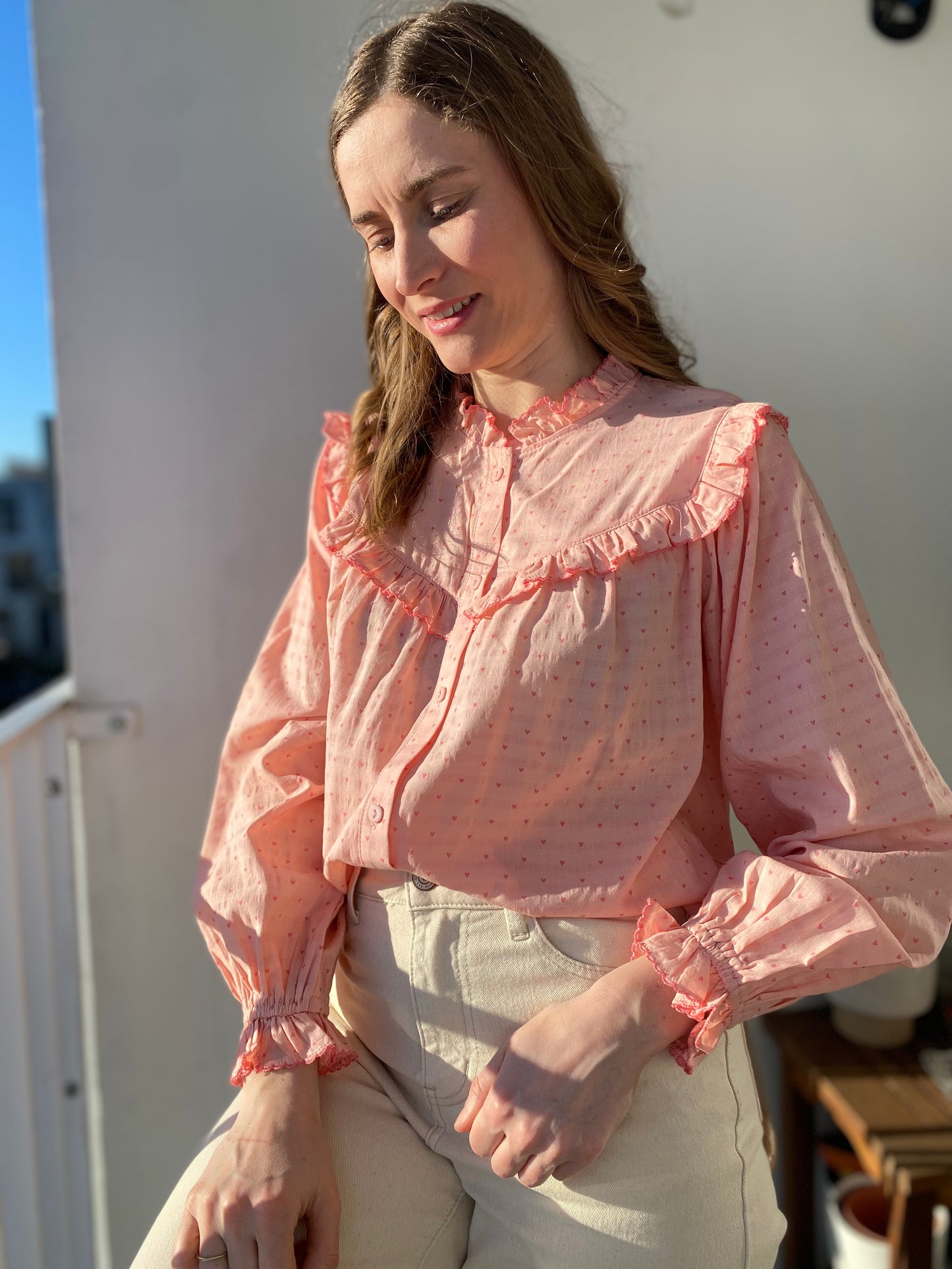 Chemise Heart rose - Margothe