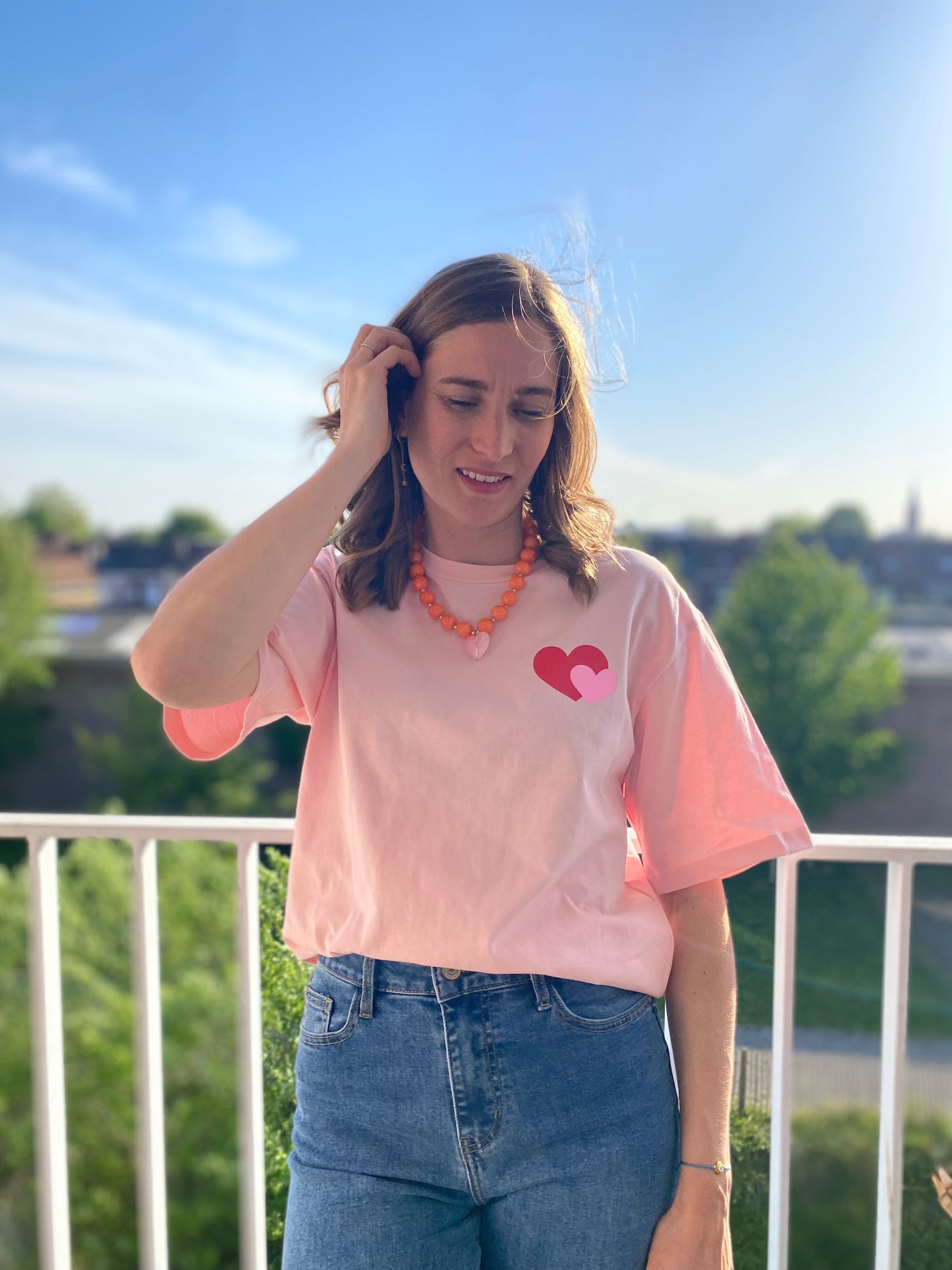 T-shirt Dahlia rose - Margothe