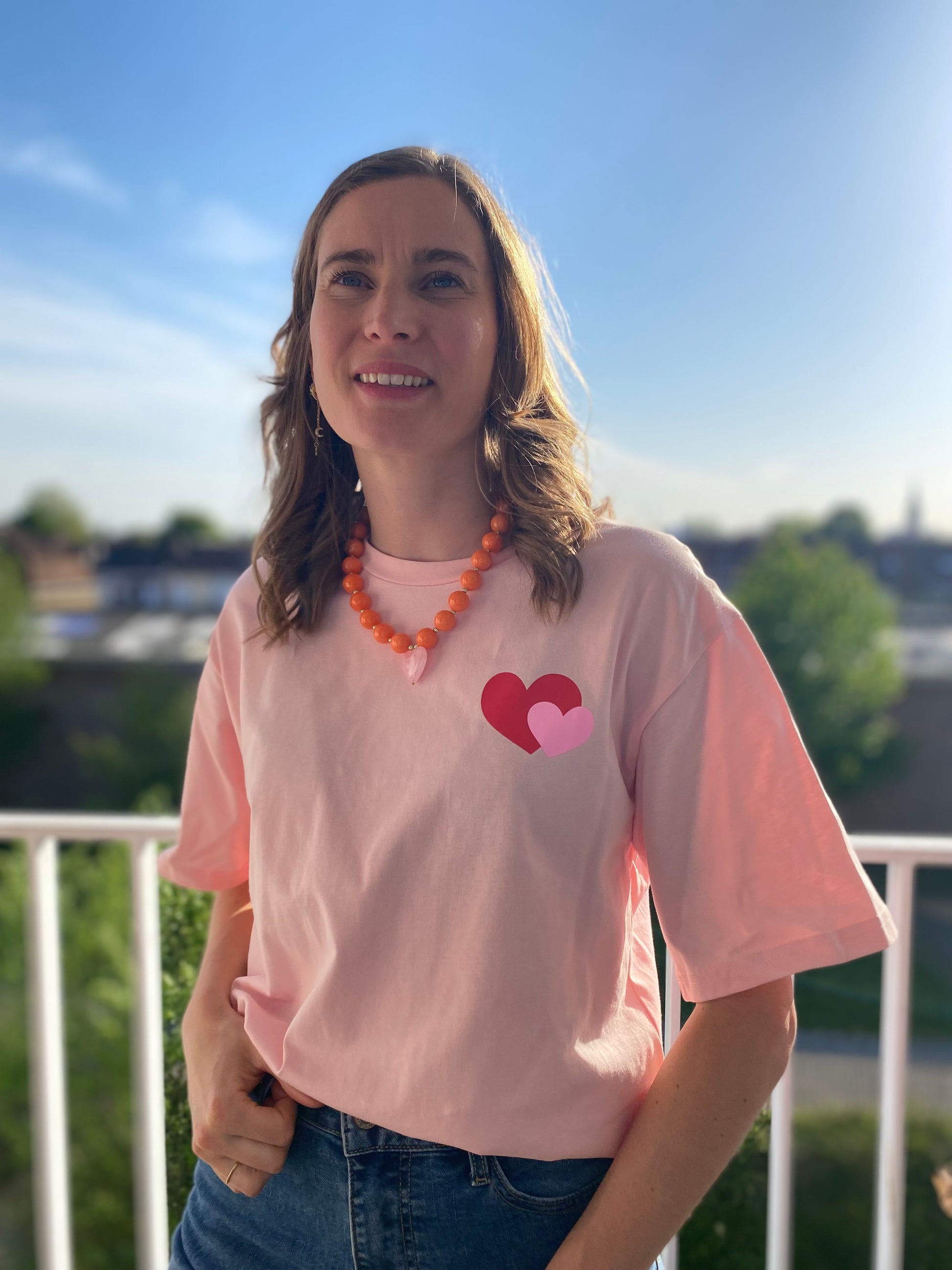 T-shirt Dahlia rose - Margothe