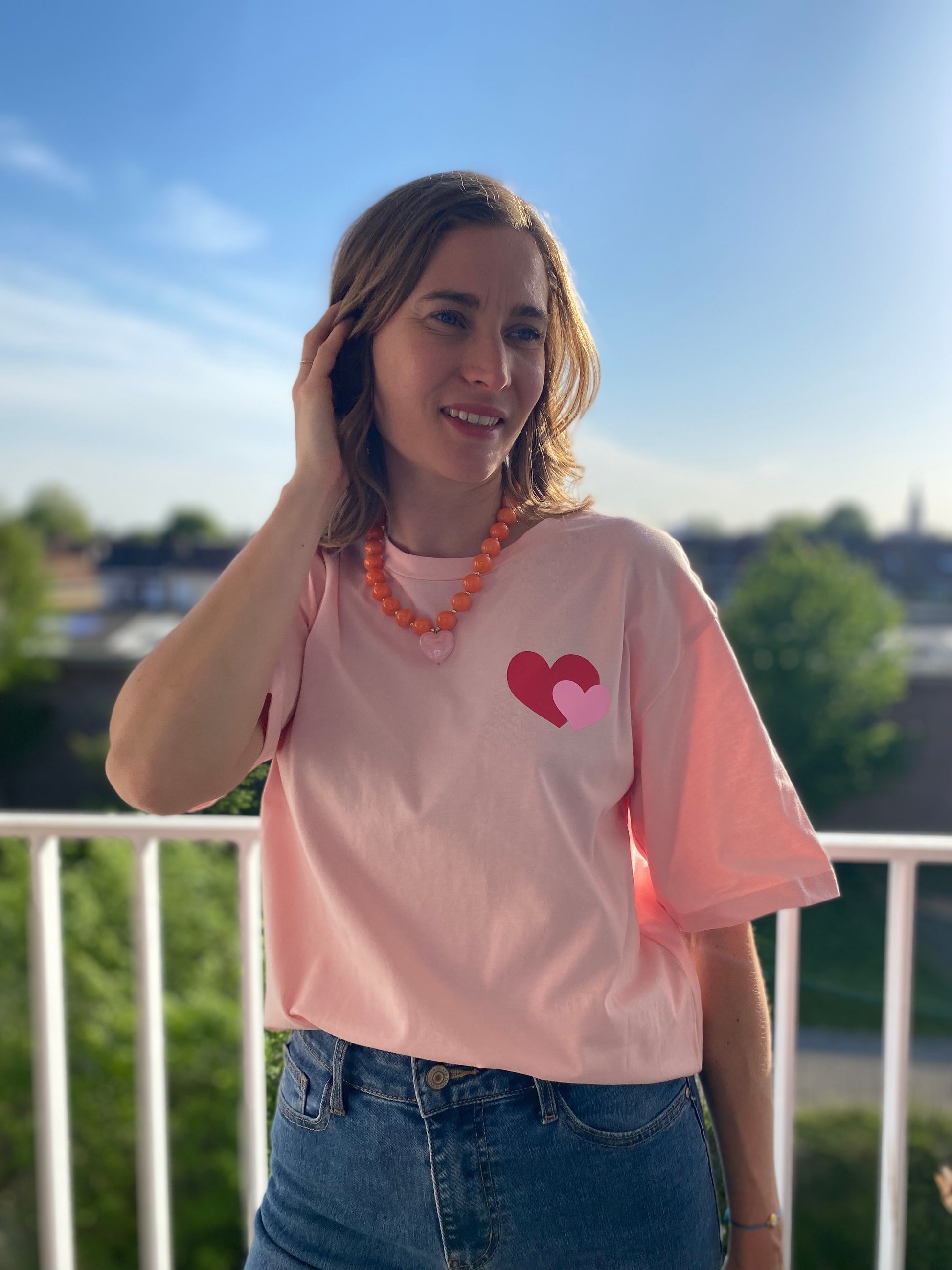 T-shirt Dahlia rose - Margothe