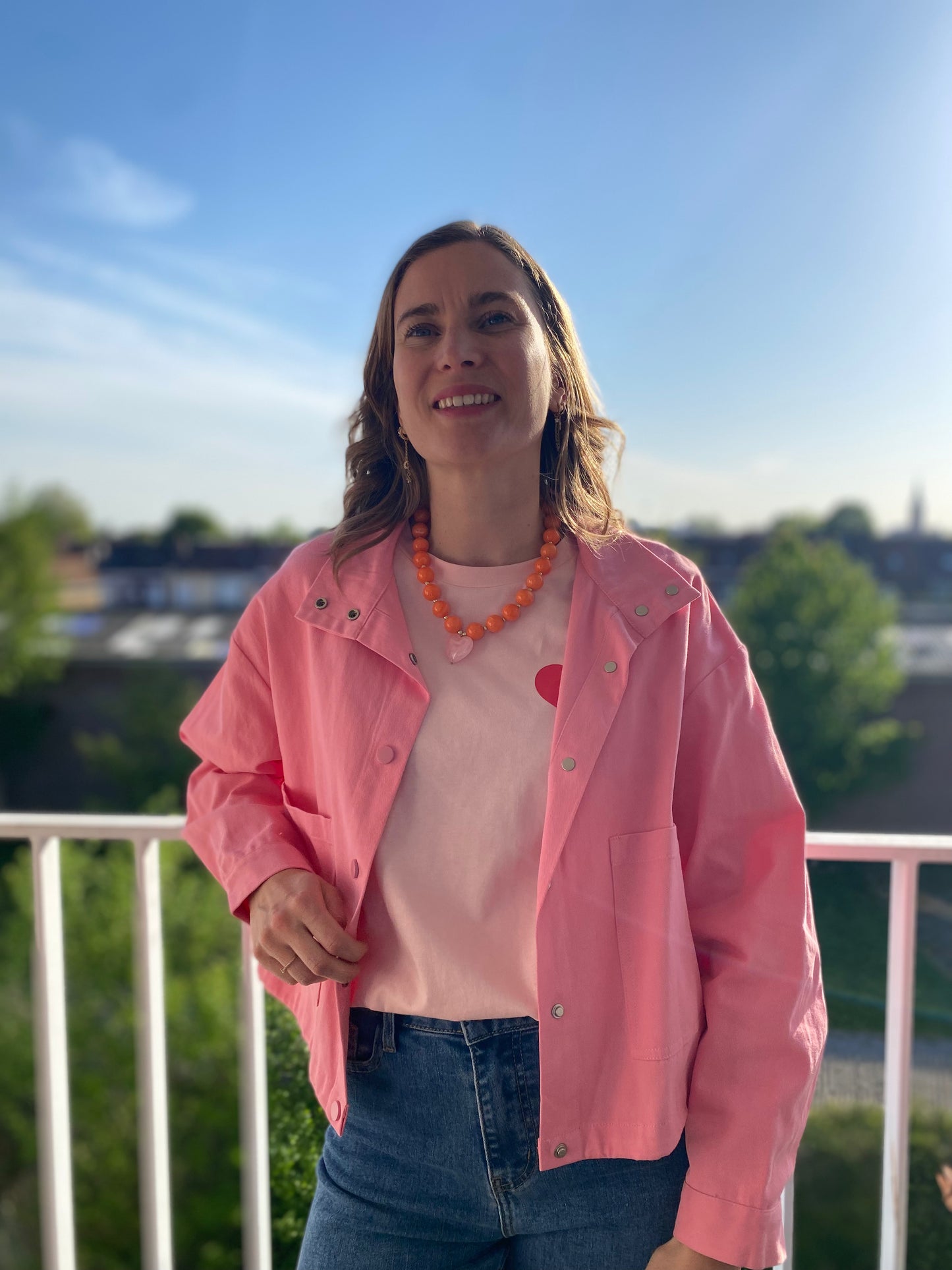 Veste Flore rose - Margothe