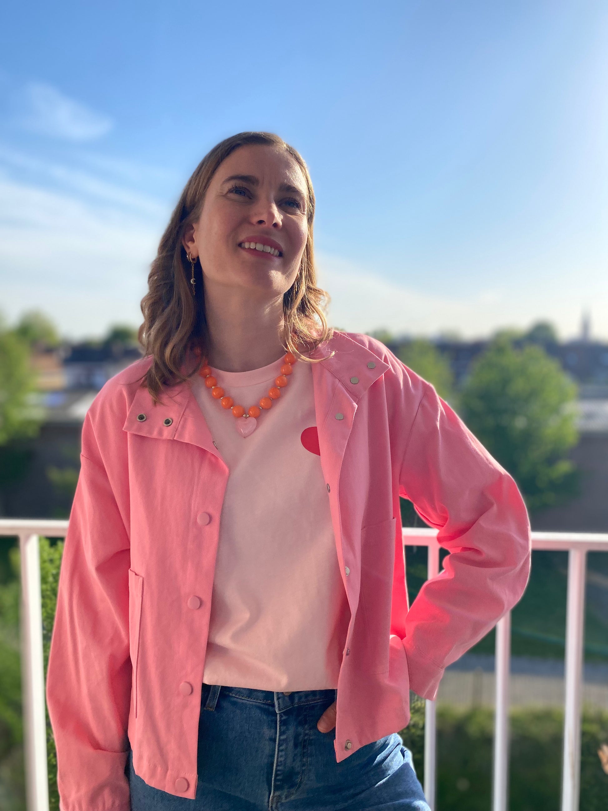 Veste Flore rose - Margothe