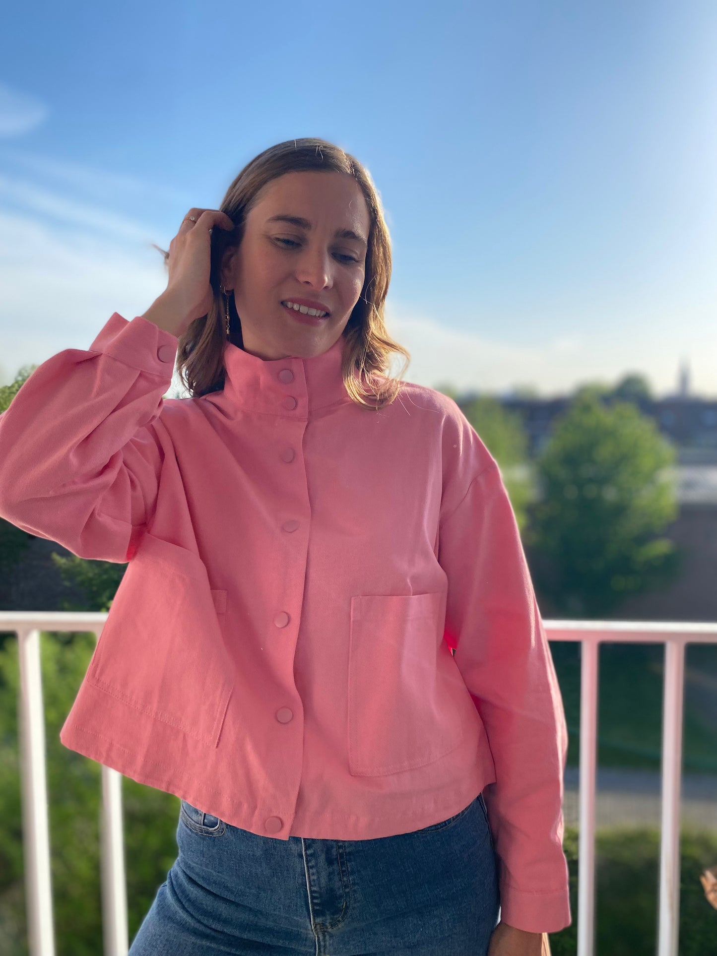 Veste Flore rose - Margothe