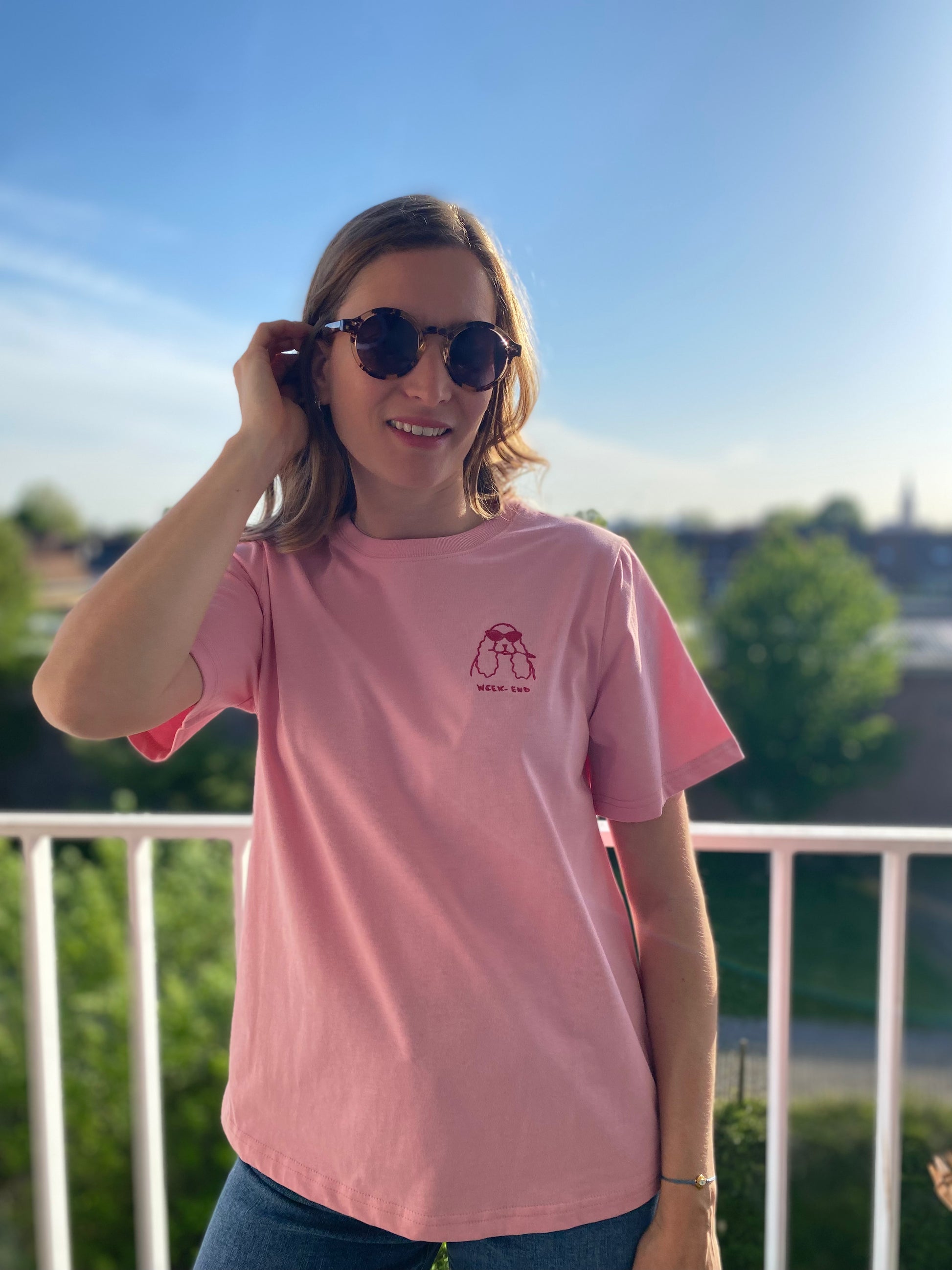T-shirt Swami rose - Margothe