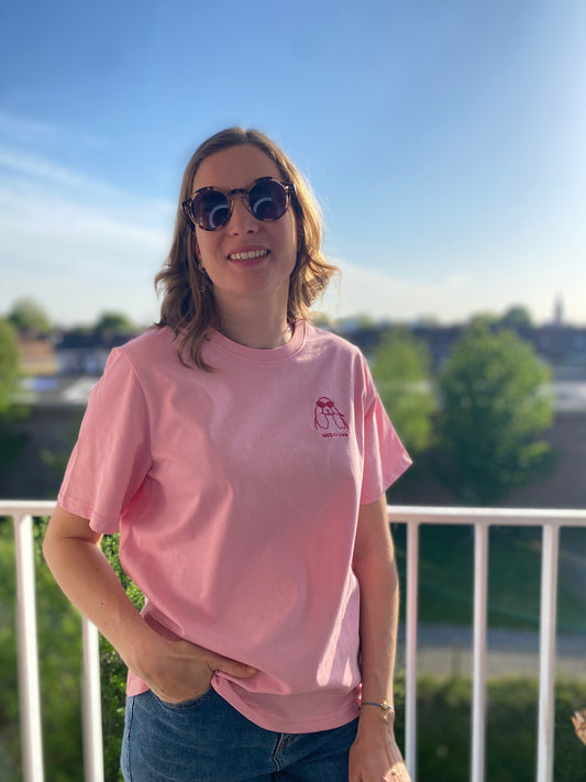 T-shirt Swami rose