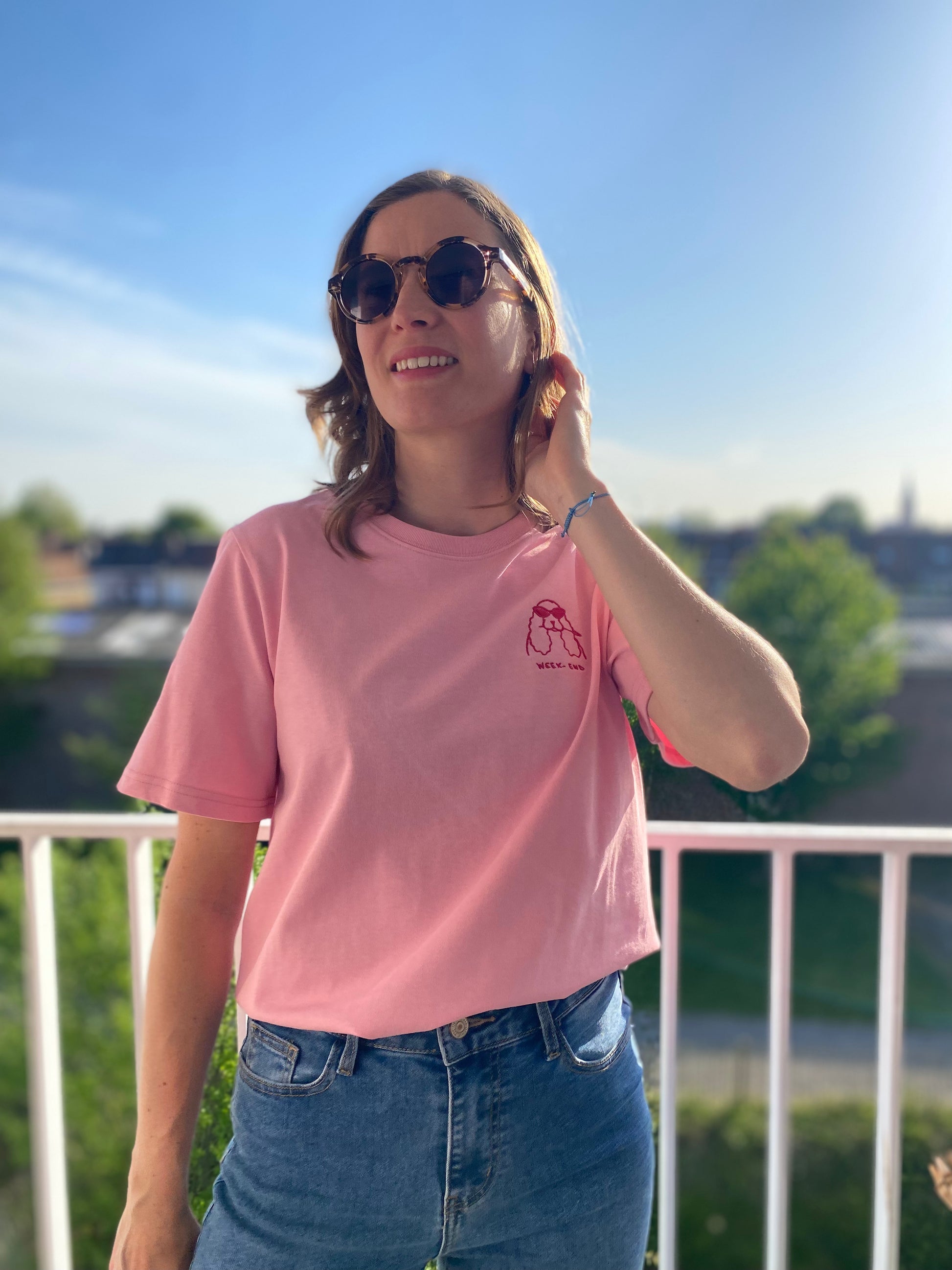 T-shirt Swami rose - Margothe