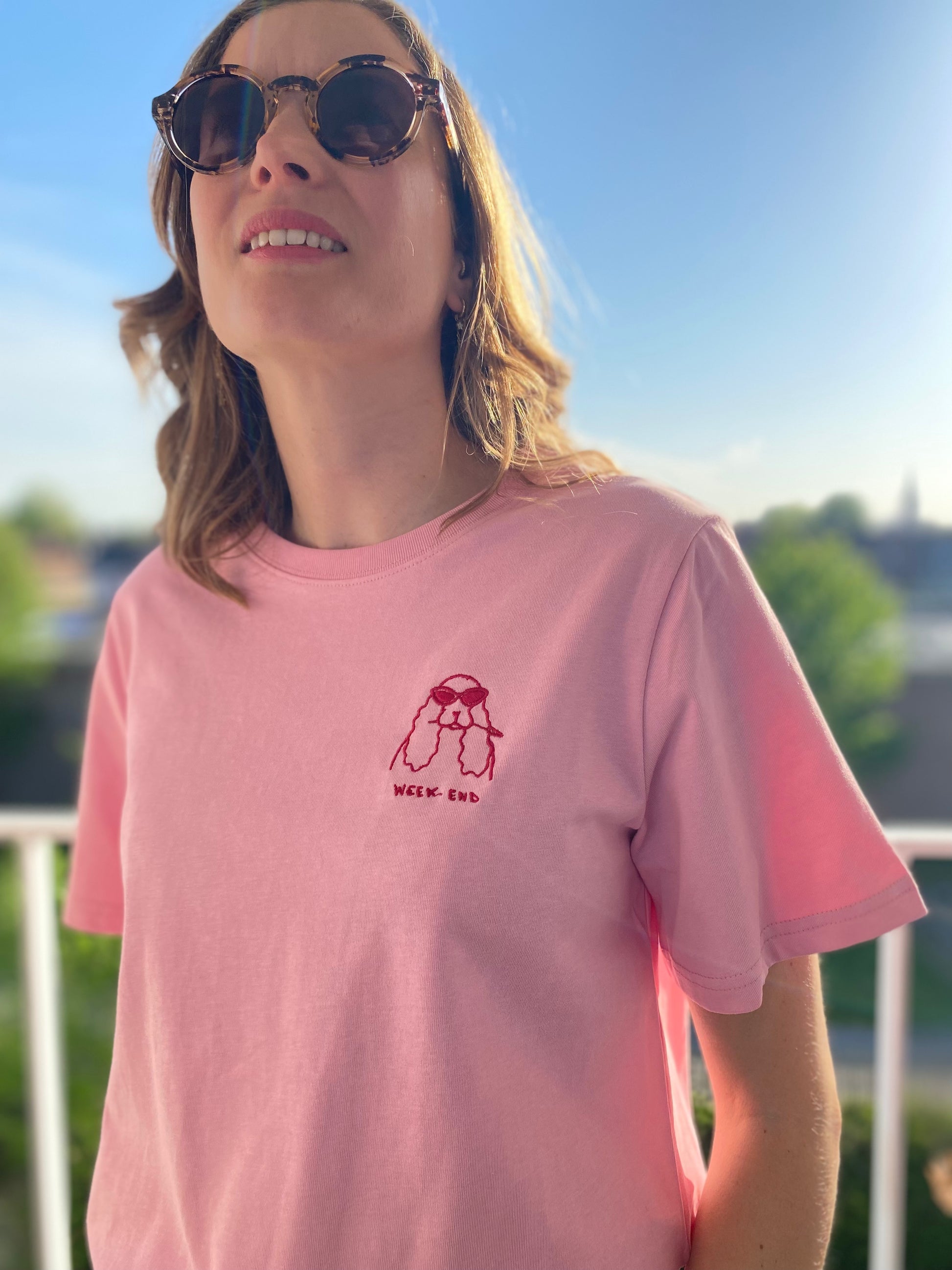 T-shirt Swami rose - Margothe