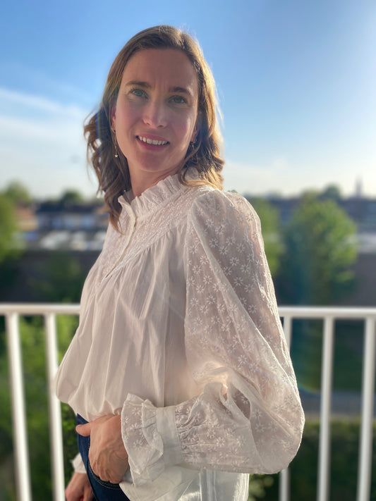 Blouse Cassia blanche