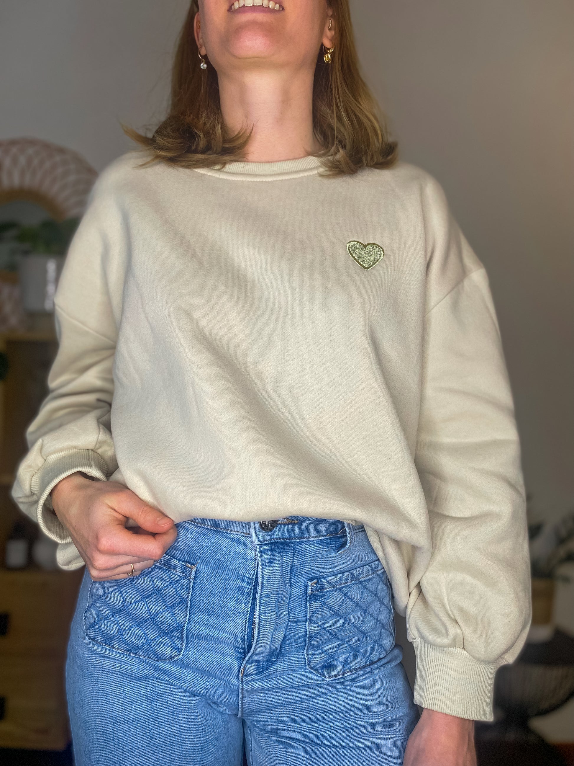 Sweat Zélie beige - Margothe