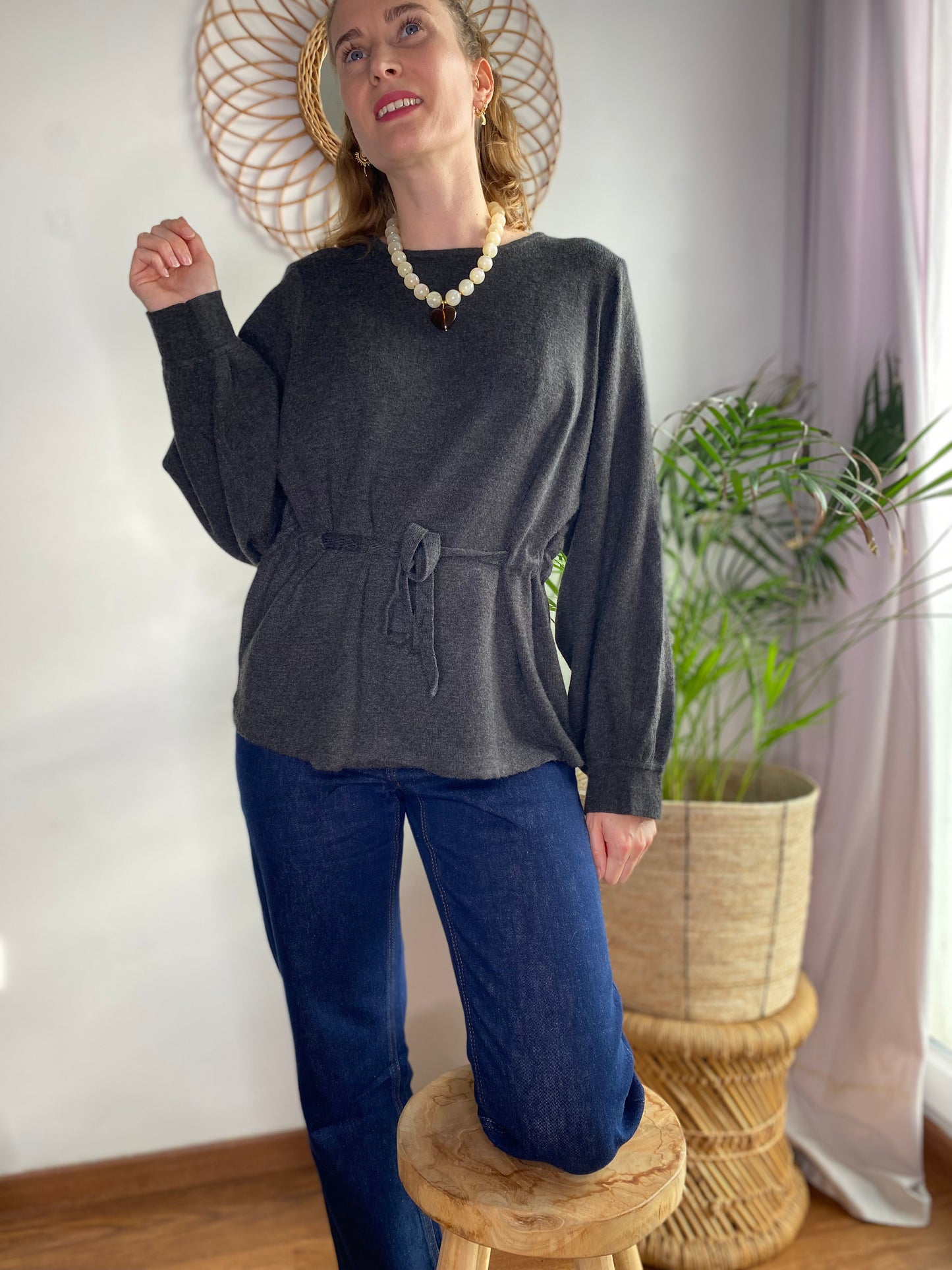 Pull Jack gris