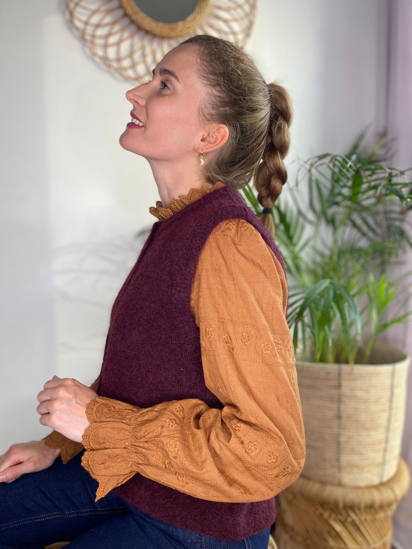 Blouse Emma camel
