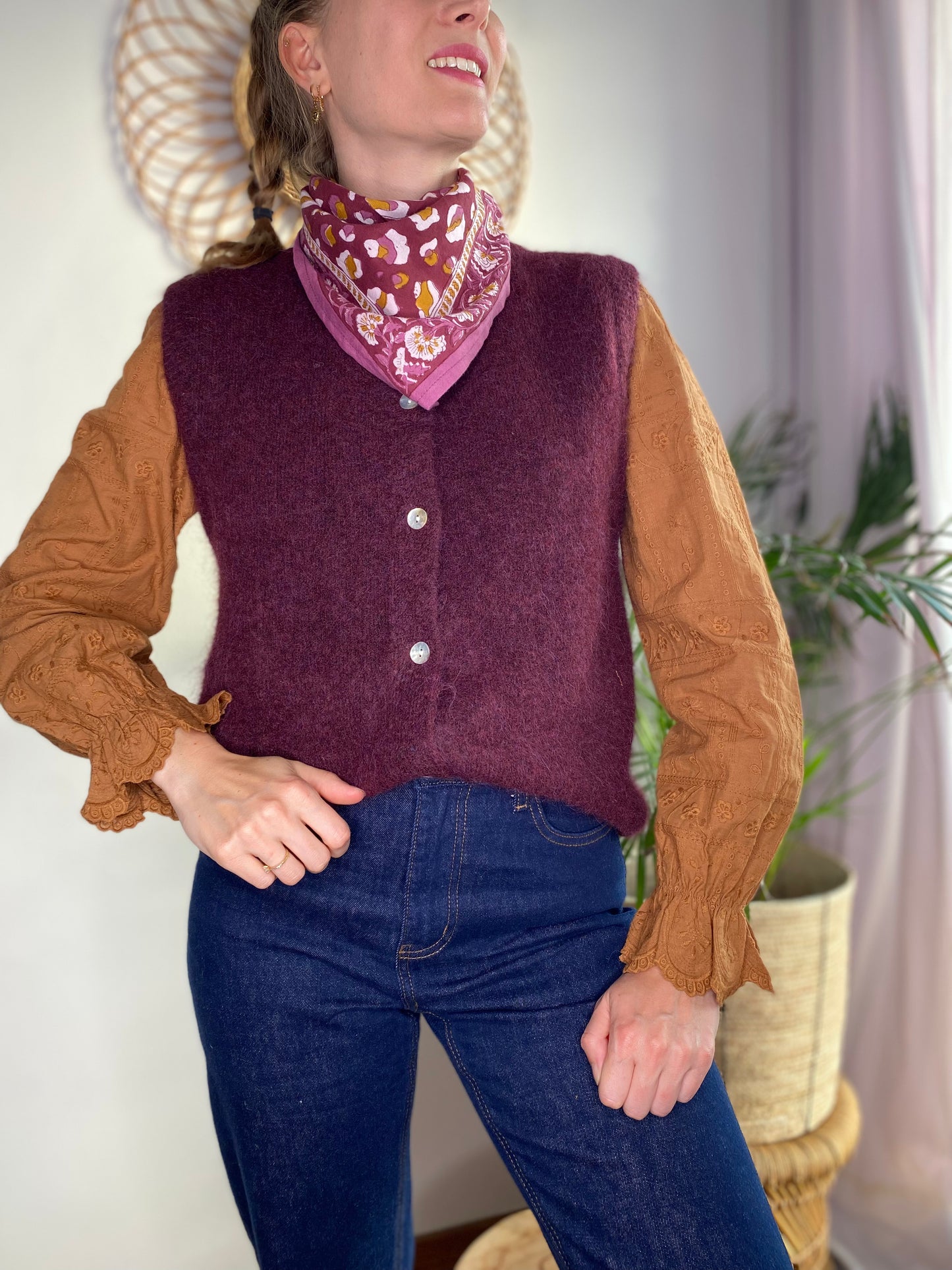 Pull Liam bordeaux