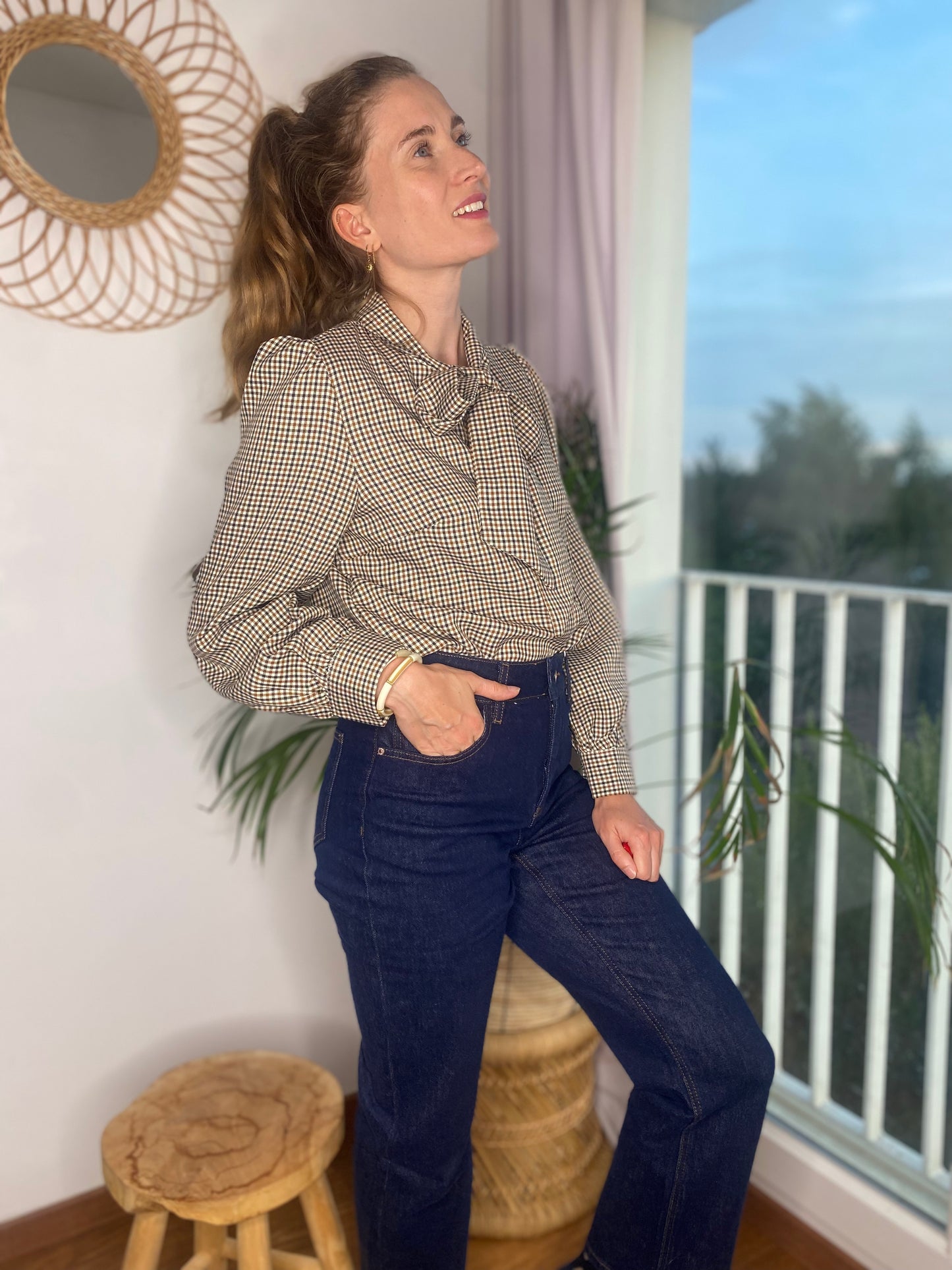 Chemise Charlotte taupe