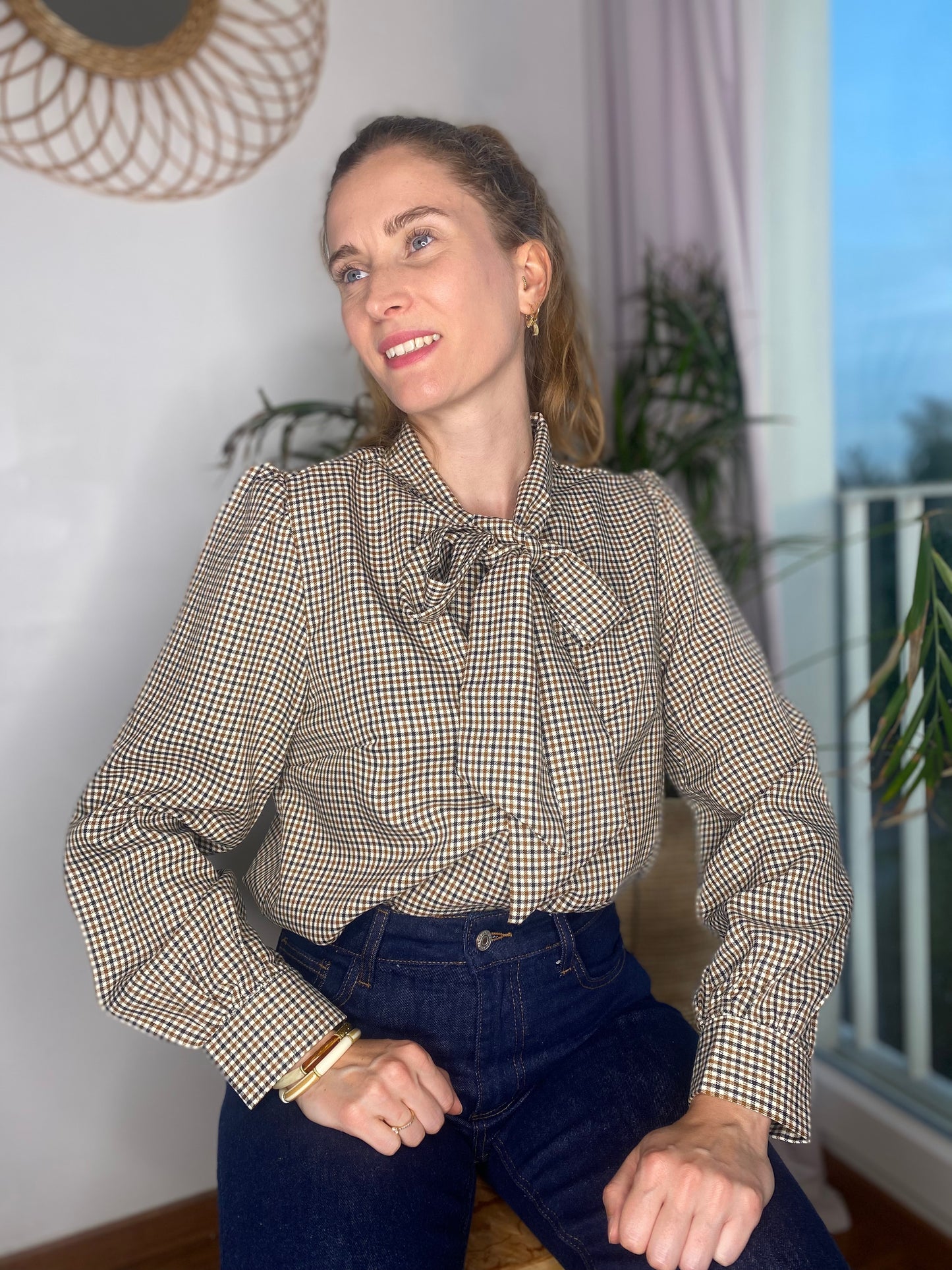Chemise Charlotte taupe