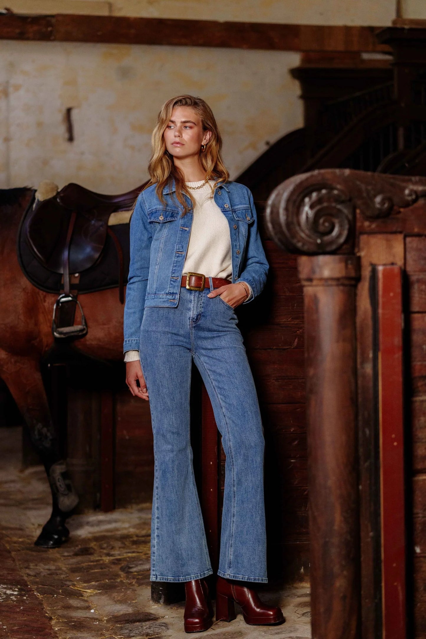 Jean Emily bleu - Oraije