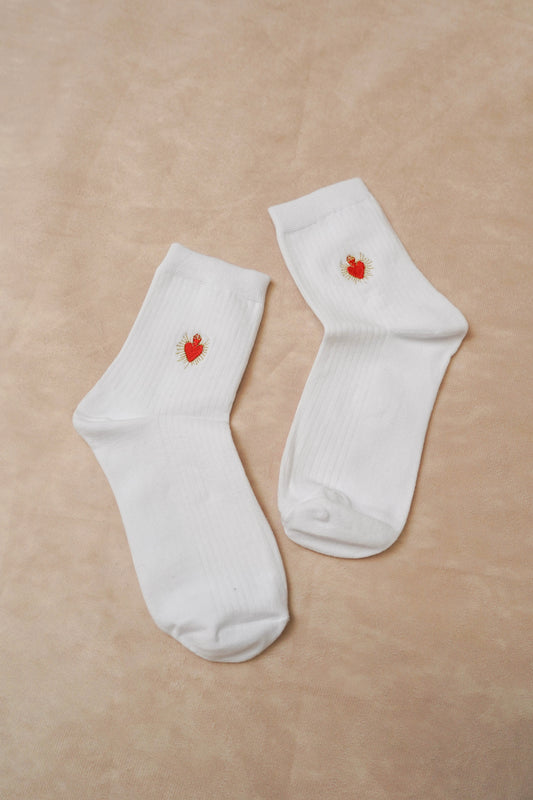 Chaussette Coeur sacré - Margothe