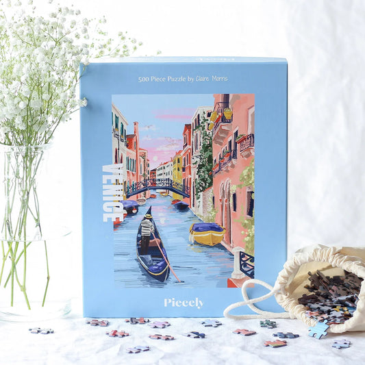 Puzzle Venise - 500 pièces - Piecely - Margothe