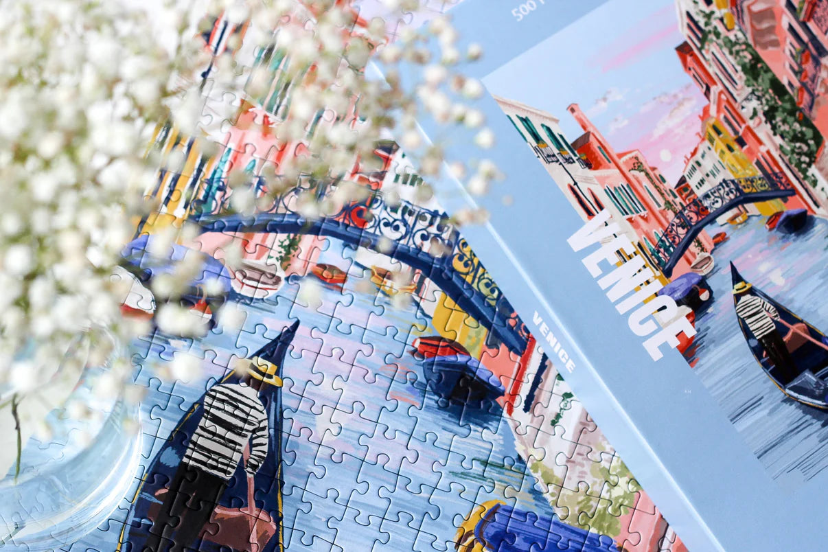 Puzzle Venise - 500 pièces - Piecely - Margothe