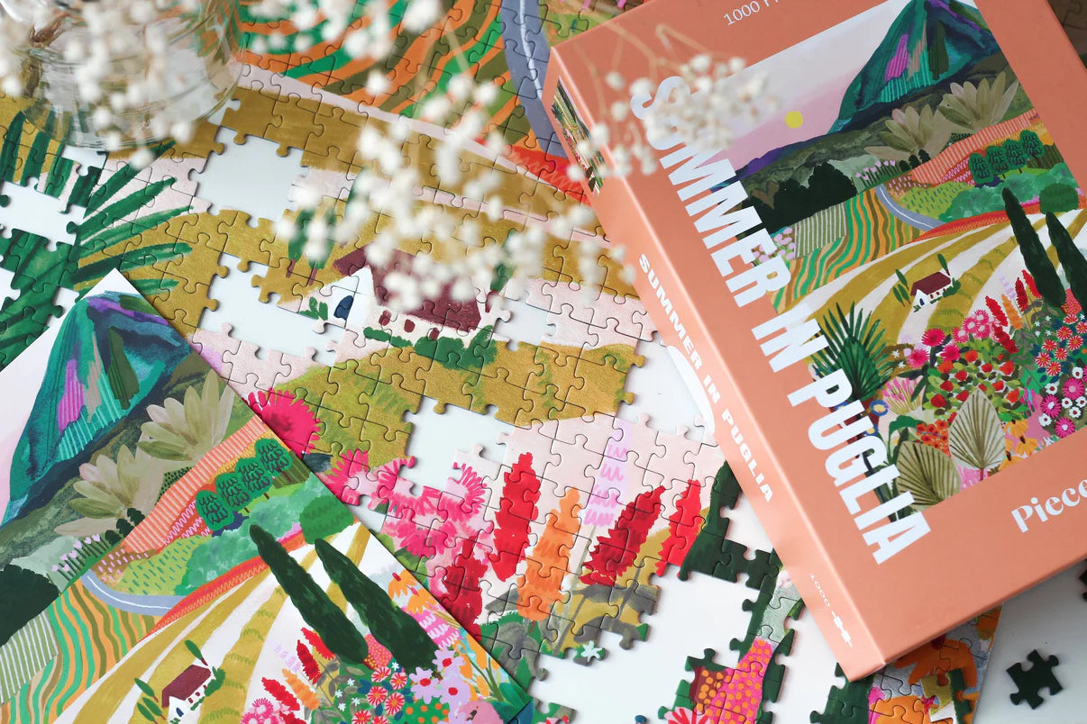 Puzzle Summer in Puglia - 1000 pièces - Piecely - Margothe