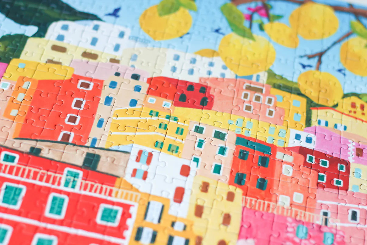 Puzzle Riomaggiore - 1000 pièces - Piecely - Margothe