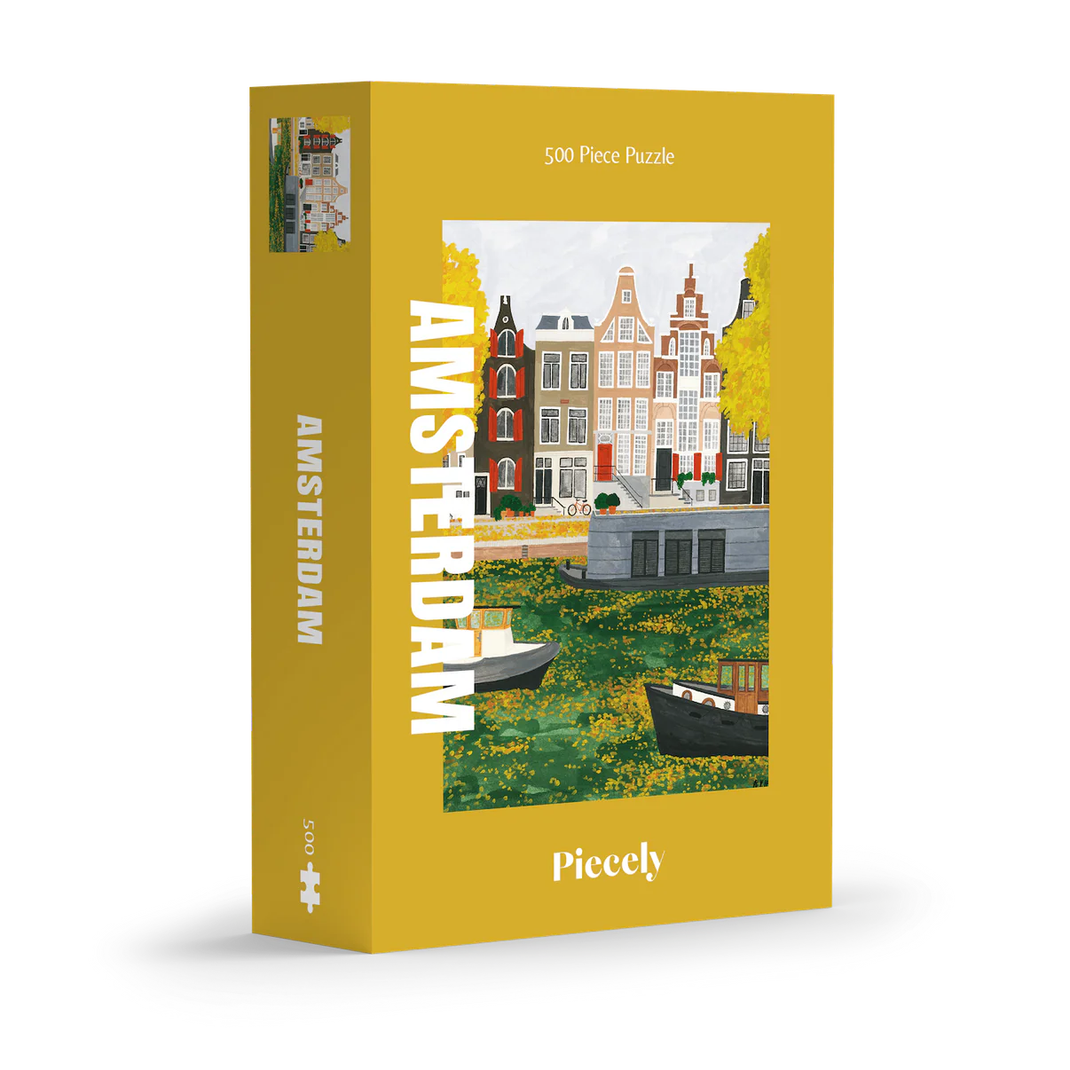 Puzzle Amsterdam - 500 pièces - Piecely - Margothe
