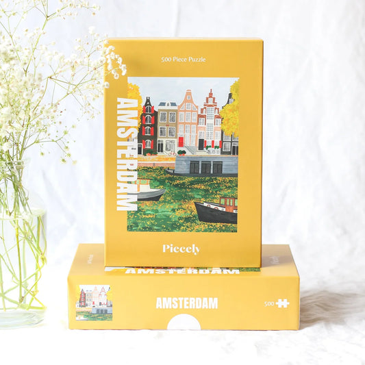 Puzzle Amsterdam - 500 pièces - Piecely - Margothe