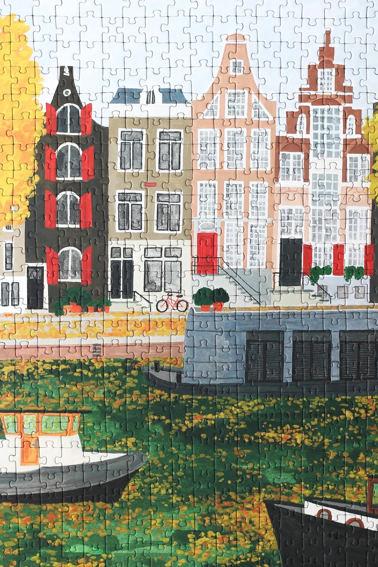 Puzzle Amsterdam - 500 pièces - Piecely - Margothe