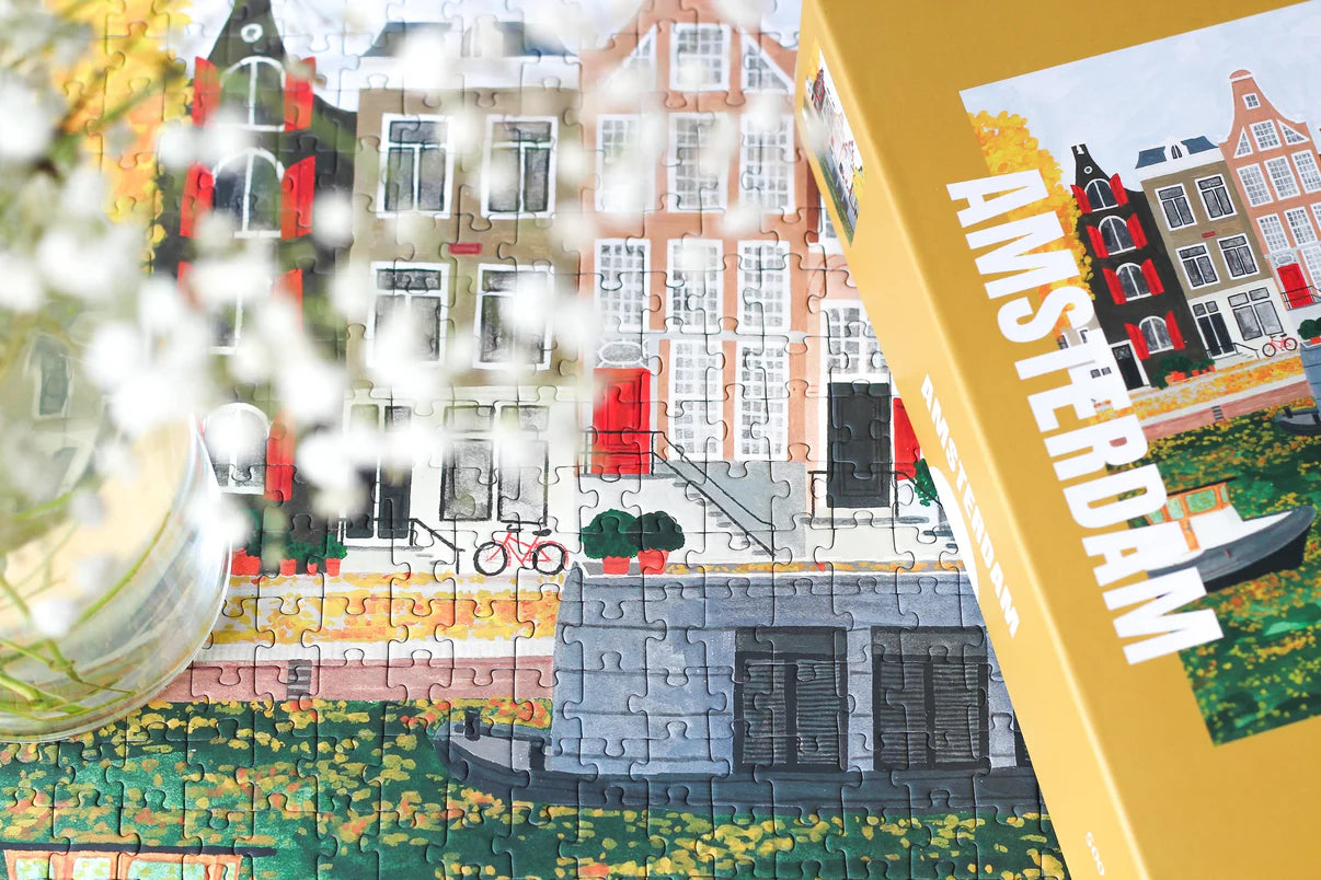 Puzzle Amsterdam - 500 pièces - Piecely - Margothe