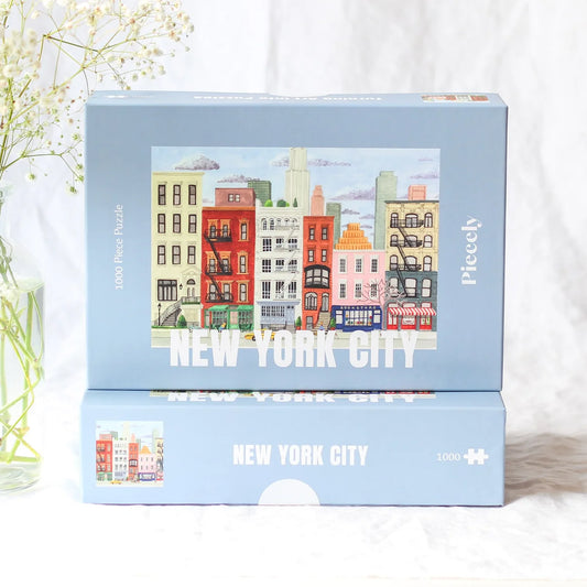 Puzzle New York City - 1000 pièces - Piecely - Margothe