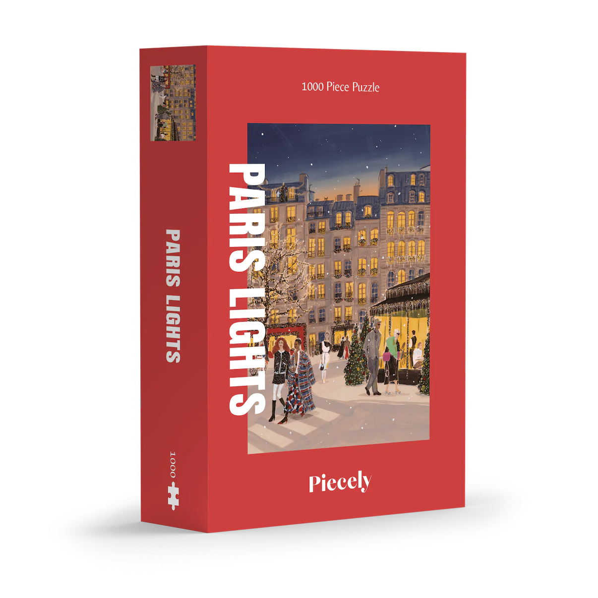 Puzzle Paris Lights - 1000 pièces - Piecely - Margothe