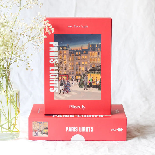 Puzzle Paris Lights - 1000 pièces - Piecely - Margothe